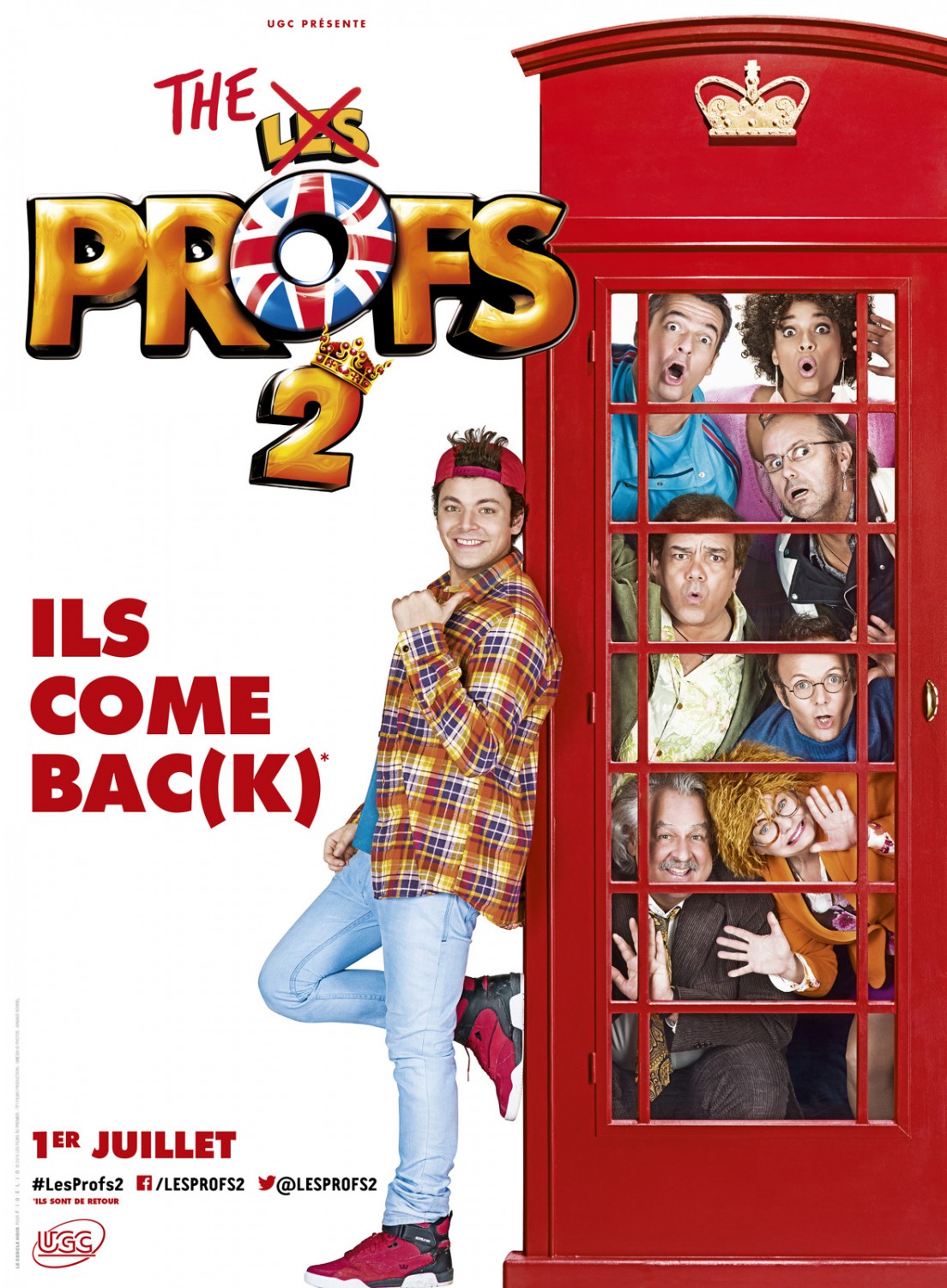 Extra Large Movie Poster Image for Les profs 2 (#1 of 2)