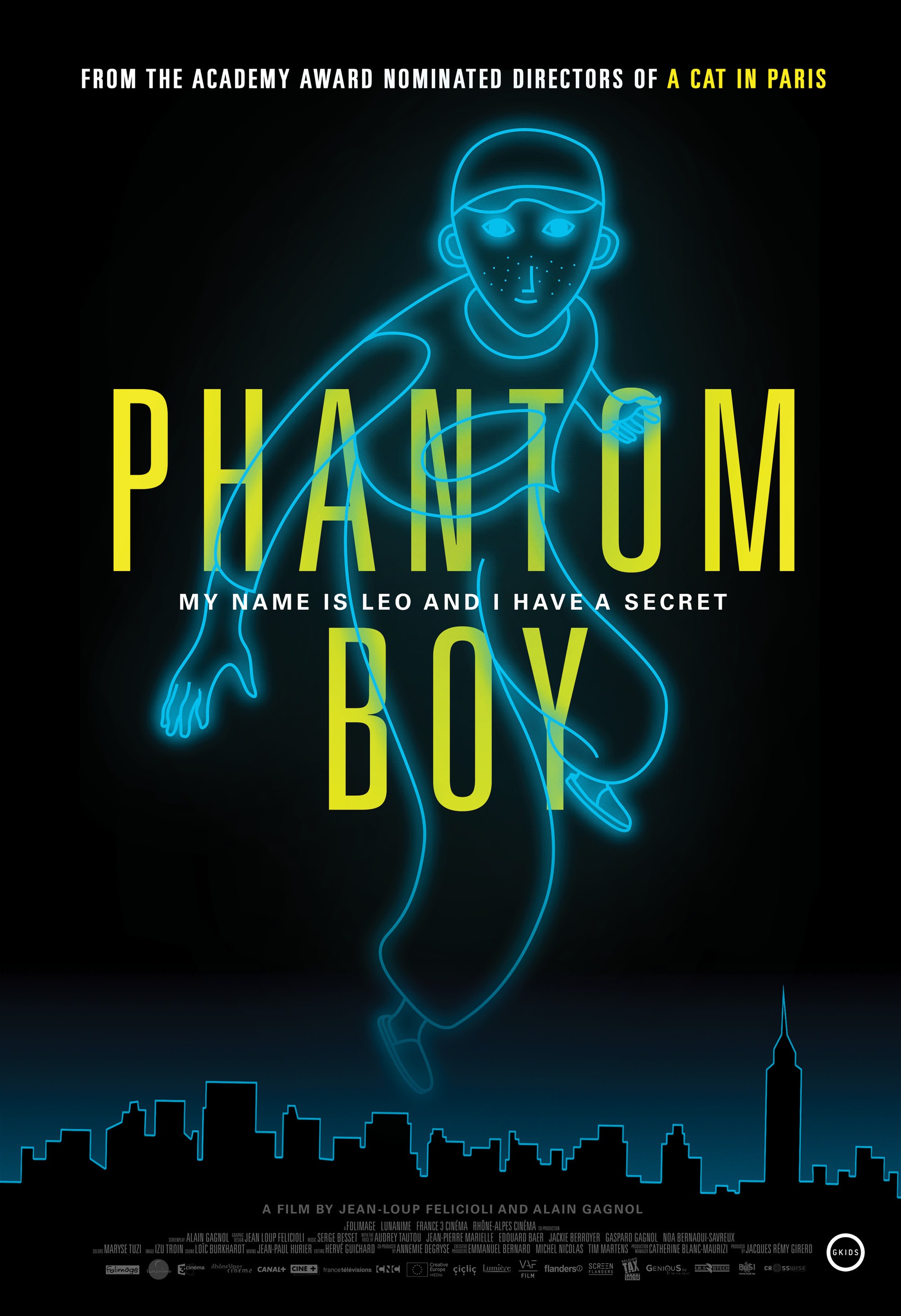Mega Sized Movie Poster Image for Phantom Boy (#2 of 3)