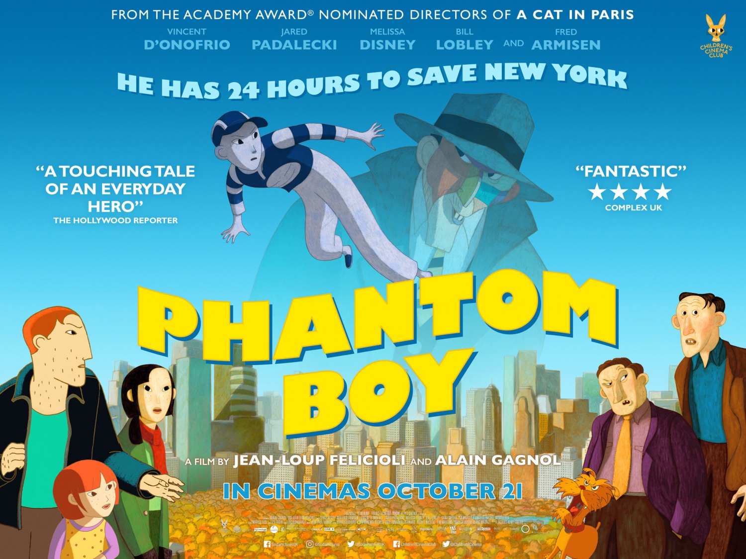 Extra Large Movie Poster Image for Phantom Boy (#3 of 3)