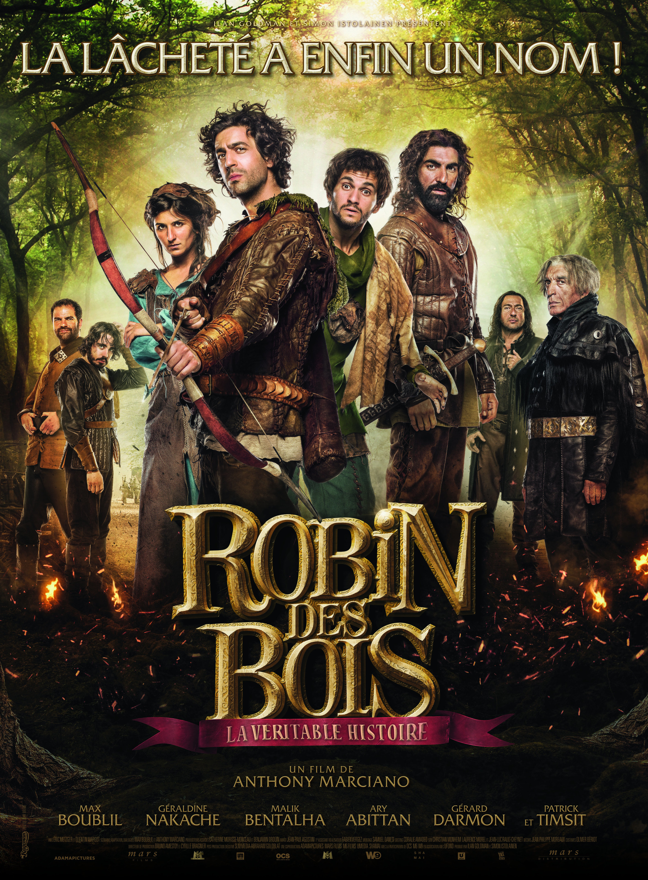 Mega Sized Movie Poster Image for Robin des Bois, la véritable histoire 