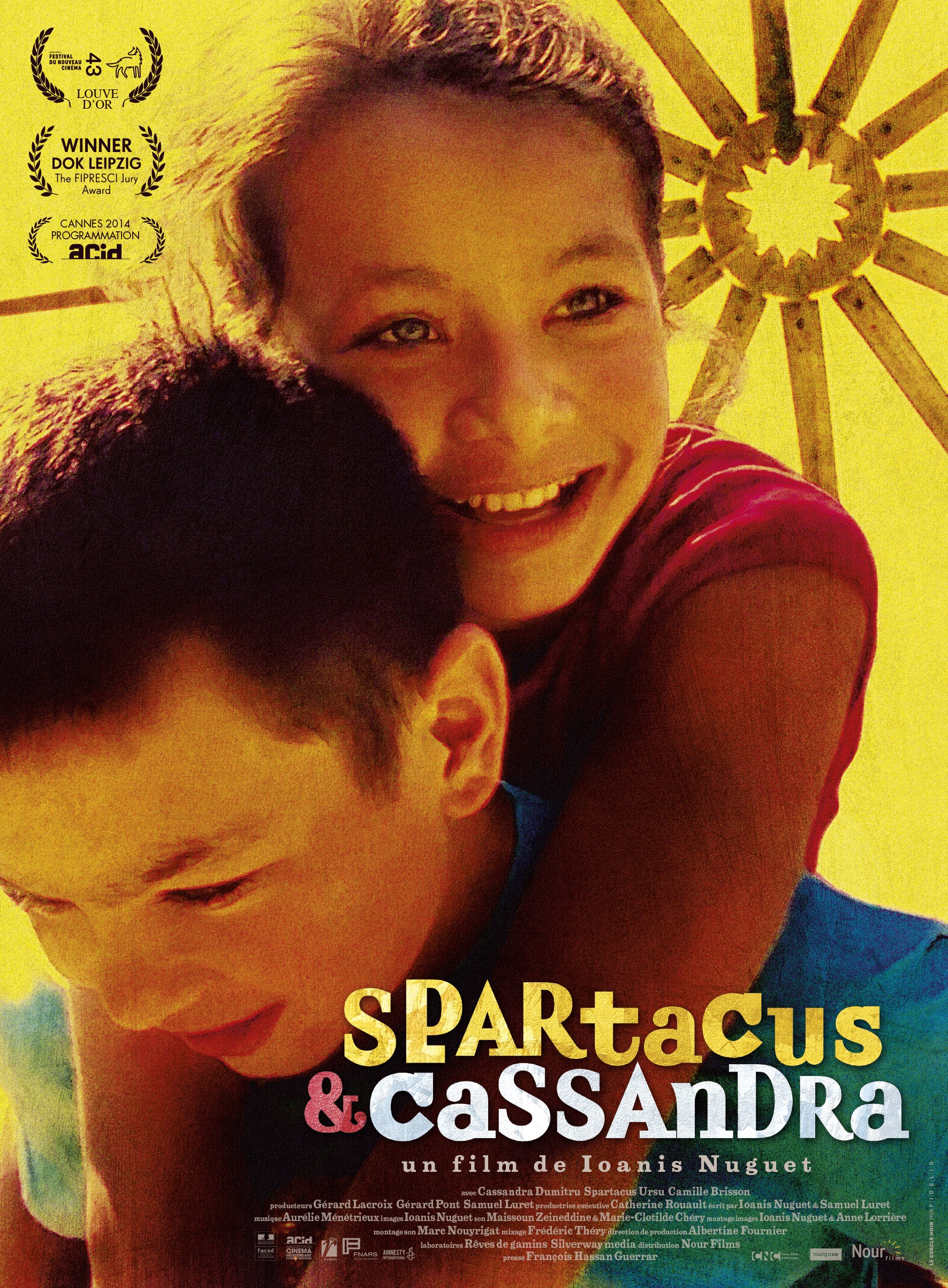 Mega Sized Movie Poster Image for Spartacus & Cassandra 
