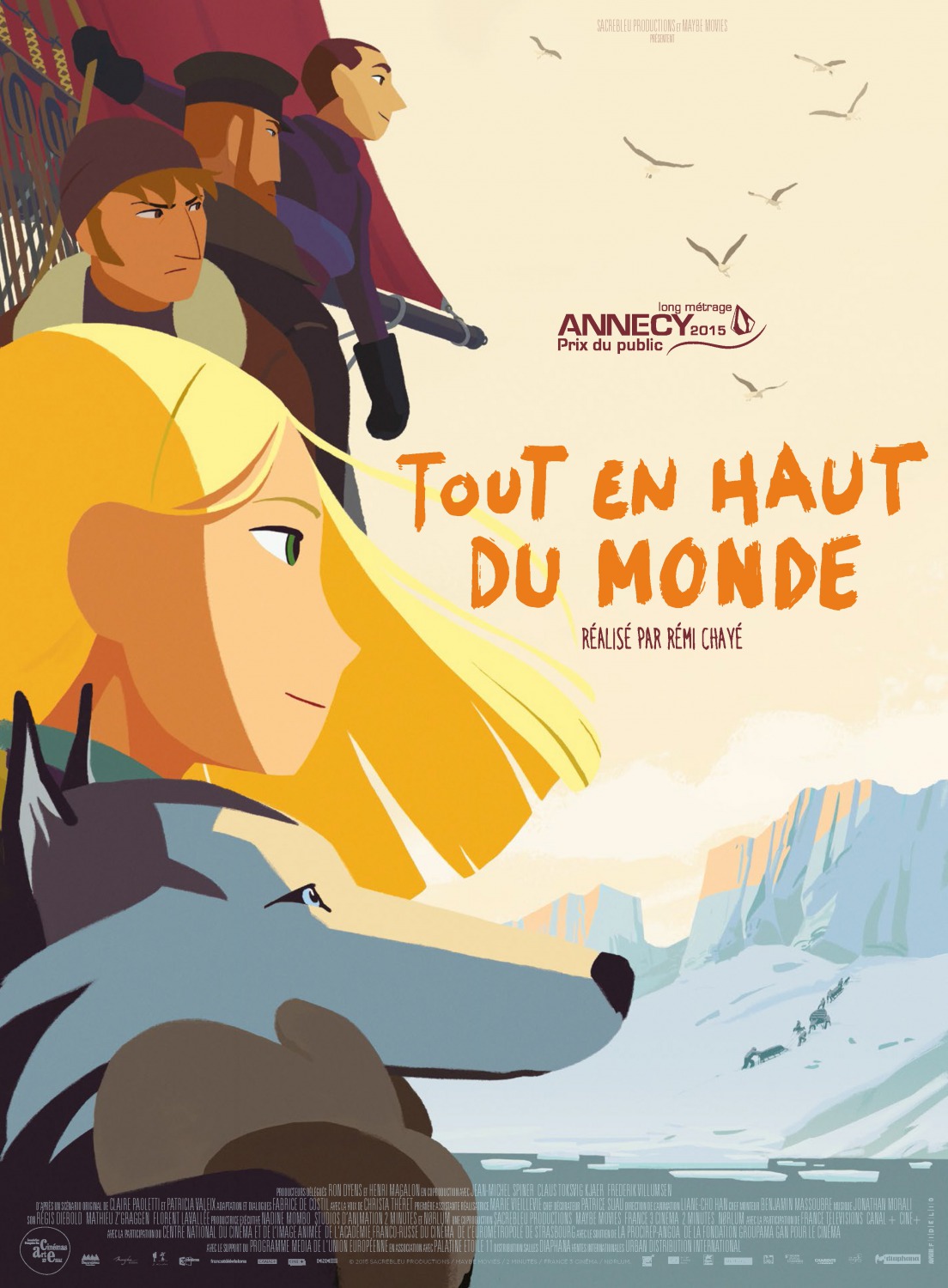 Extra Large Movie Poster Image for Tout en haut du monde (#1 of 2)