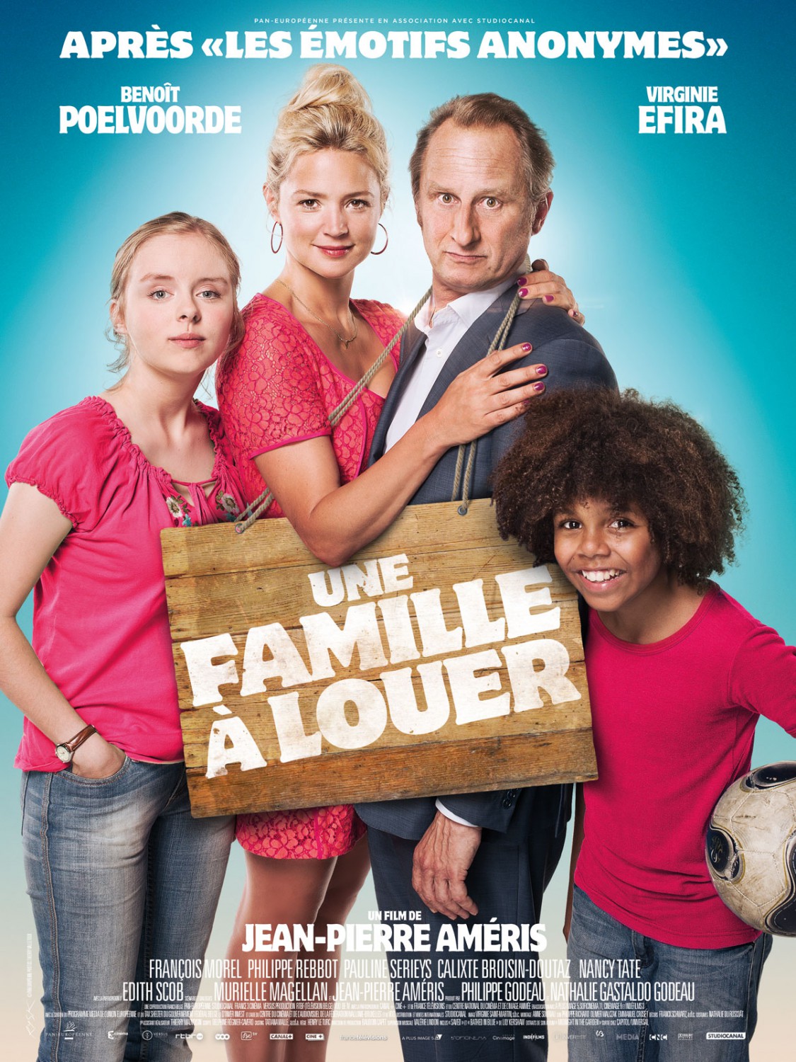 Extra Large Movie Poster Image for Une famille à louer 