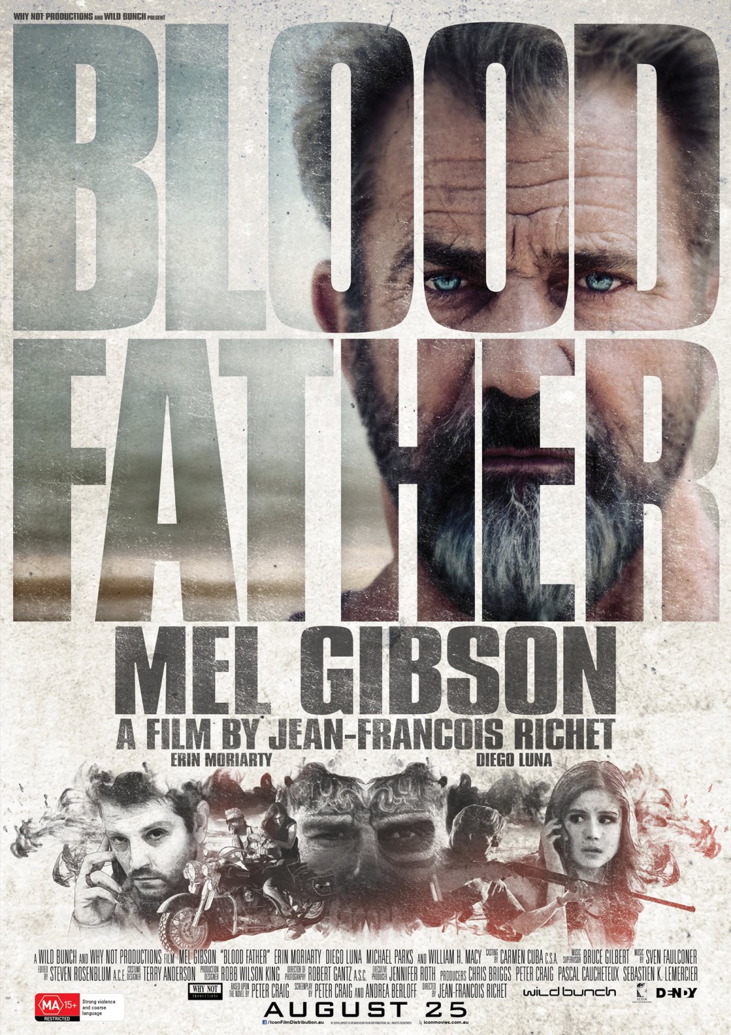 Extra Large Movie Poster Image for Blood Father (#1 of 4)