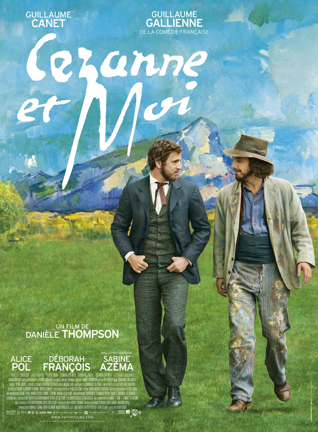 Extra Large Movie Poster Image for Cézanne et moi 