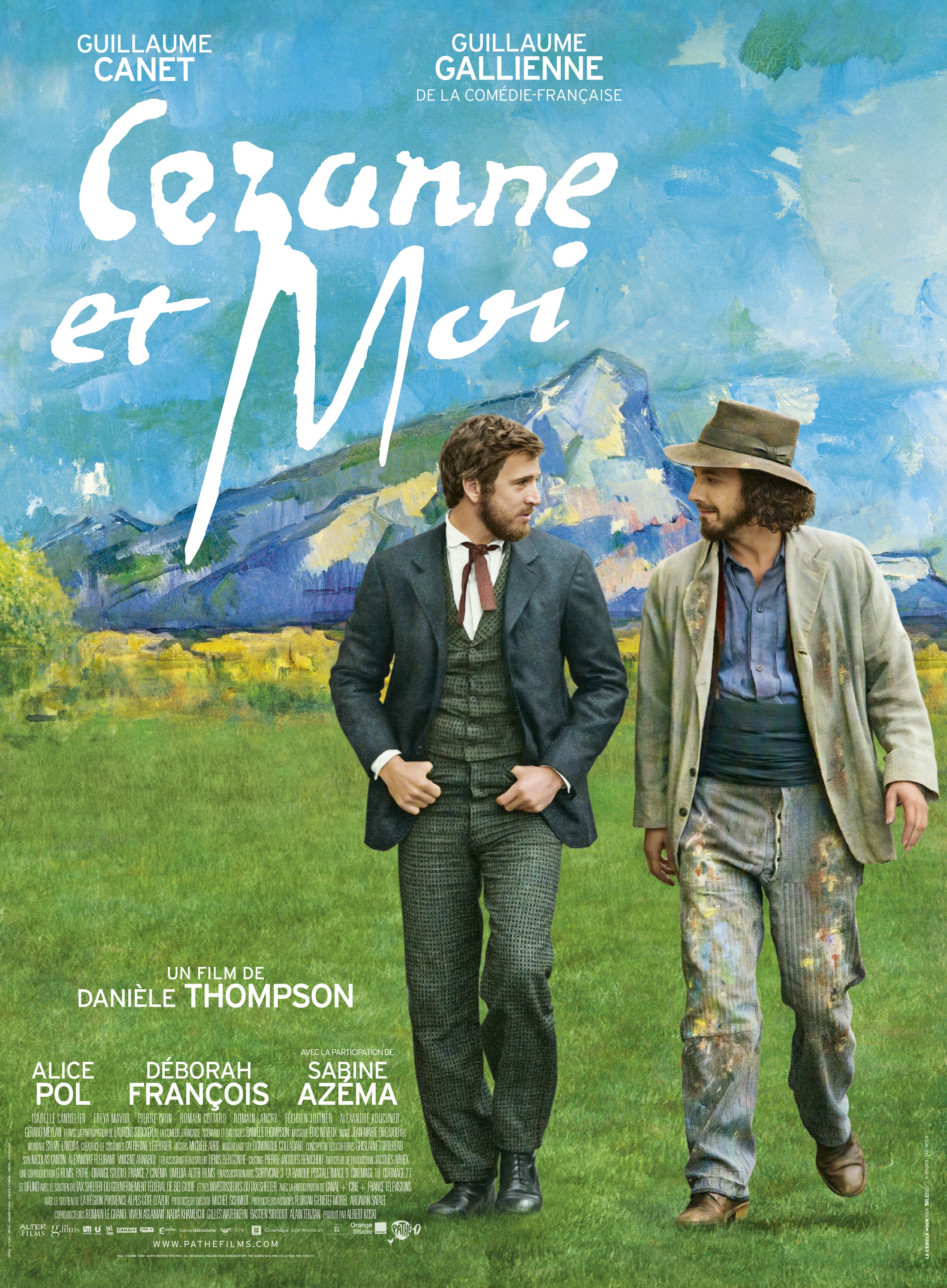 Mega Sized Movie Poster Image for Cézanne et moi 