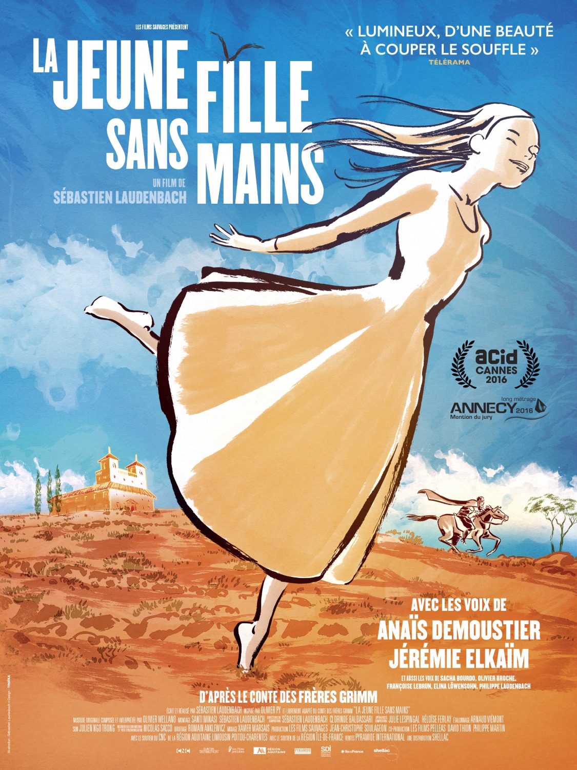 Extra Large Movie Poster Image for La jeune fille sans mains (#1 of 2)
