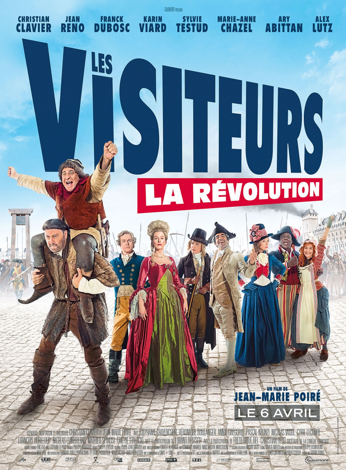 Extra Large Movie Poster Image for Les Visiteurs: La Révolution 