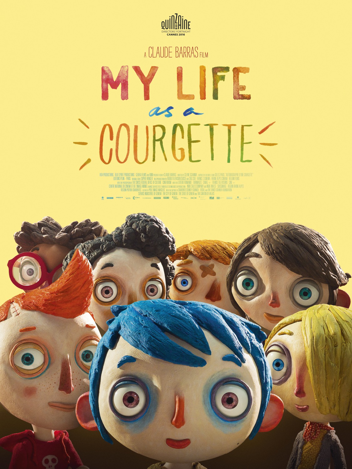 Extra Large Movie Poster Image for Ma vie de courgette (#1 of 3)