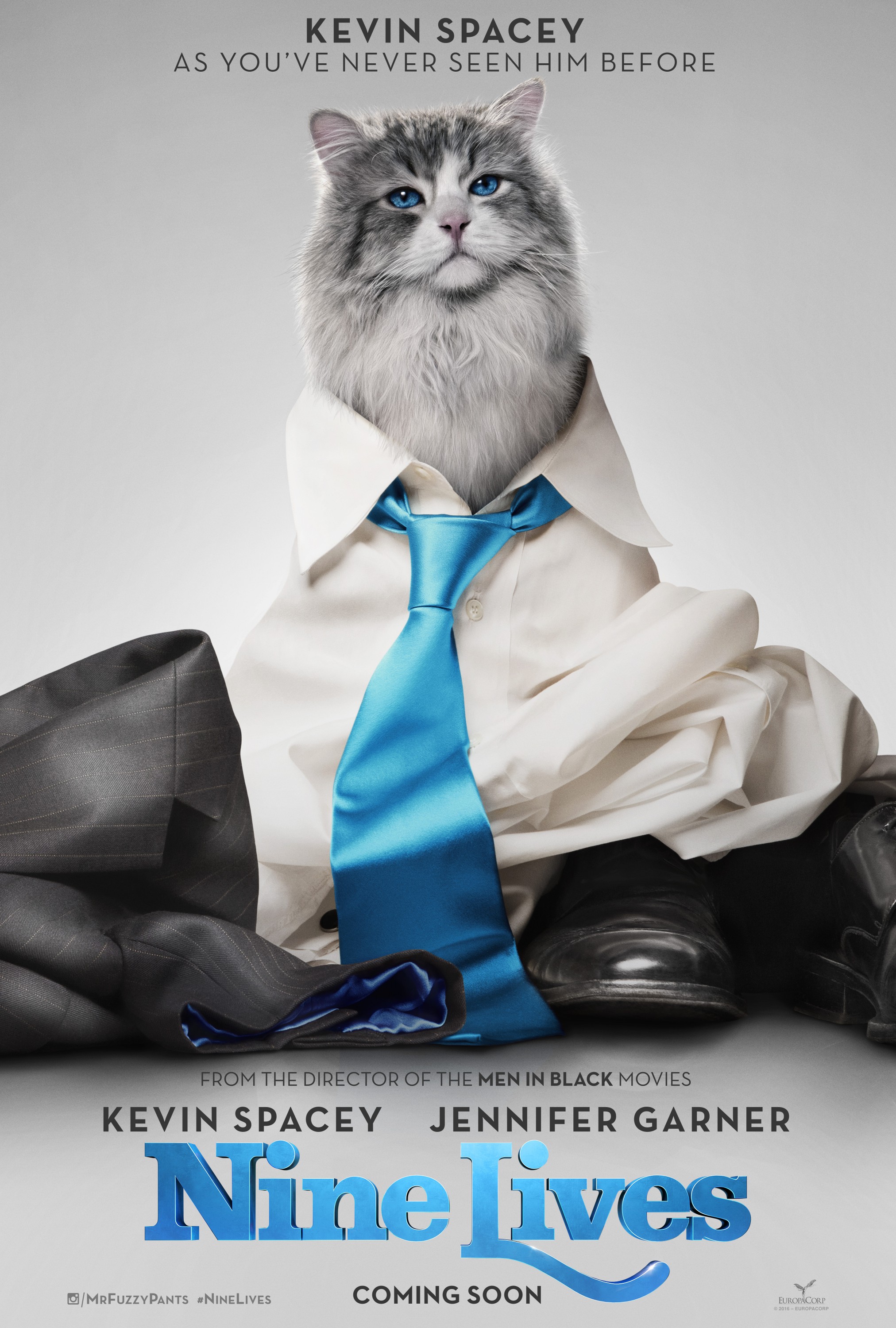 Mega Sized Movie Poster Image for Nine Lives (#1 of 6)