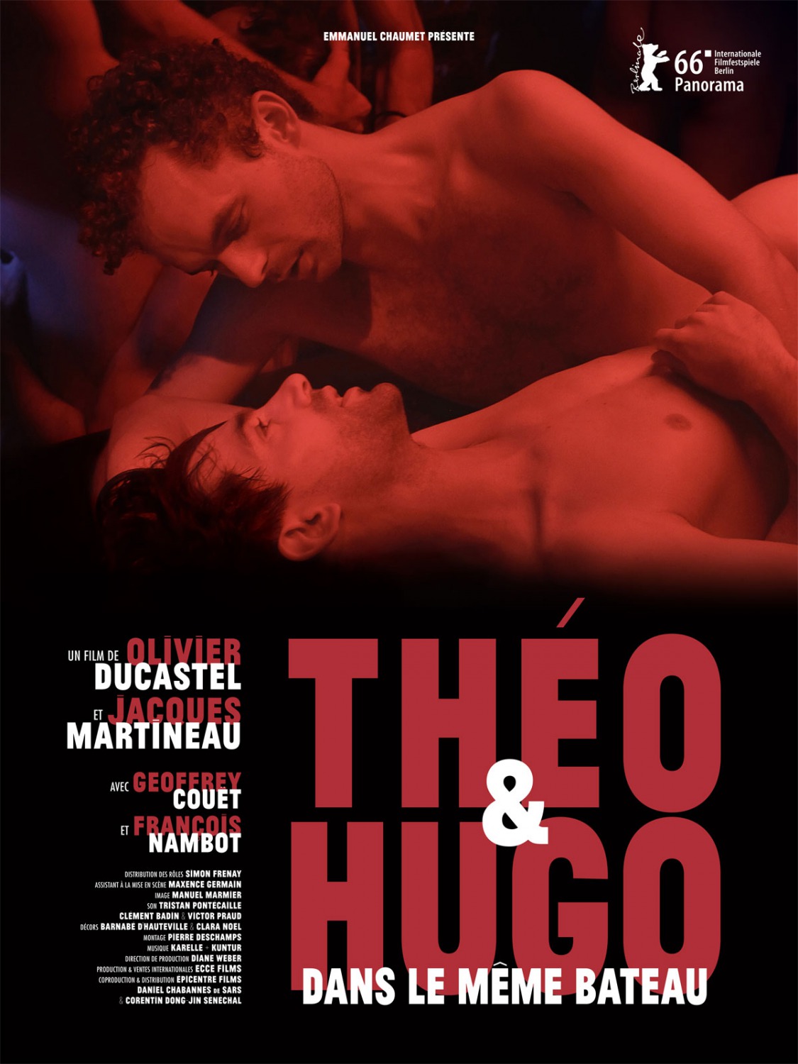 Extra Large Movie Poster Image for Théo et Hugo dans le même bateau (#1 of 2)