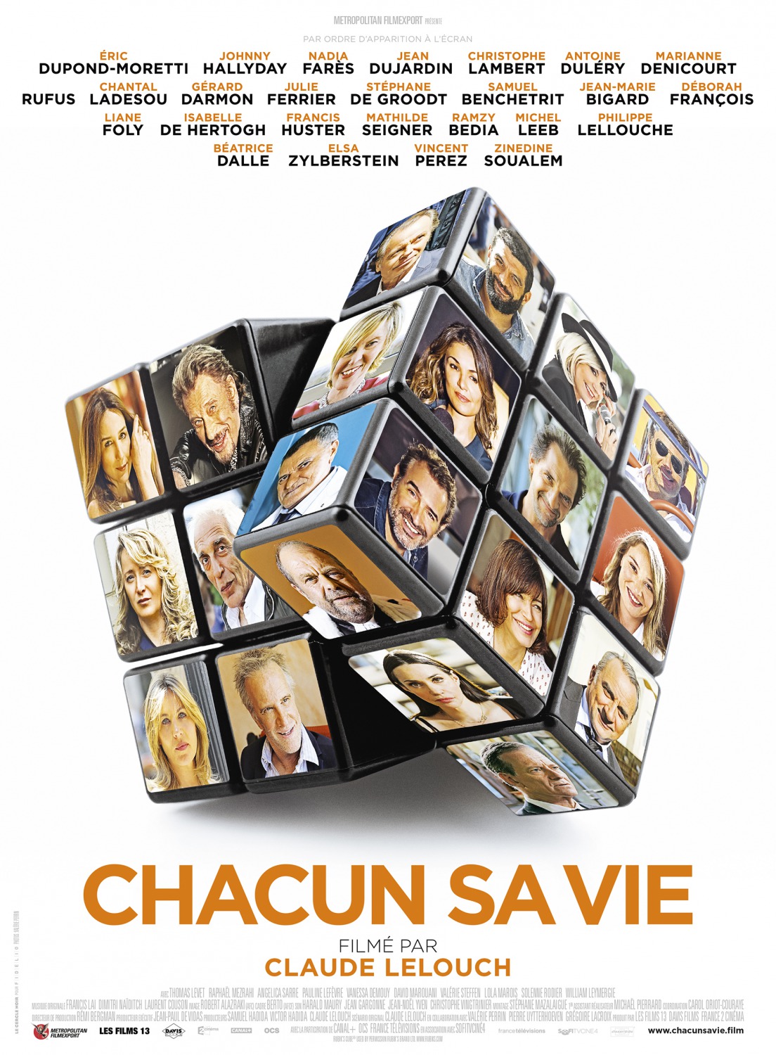 Extra Large Movie Poster Image for Chacun sa vie 