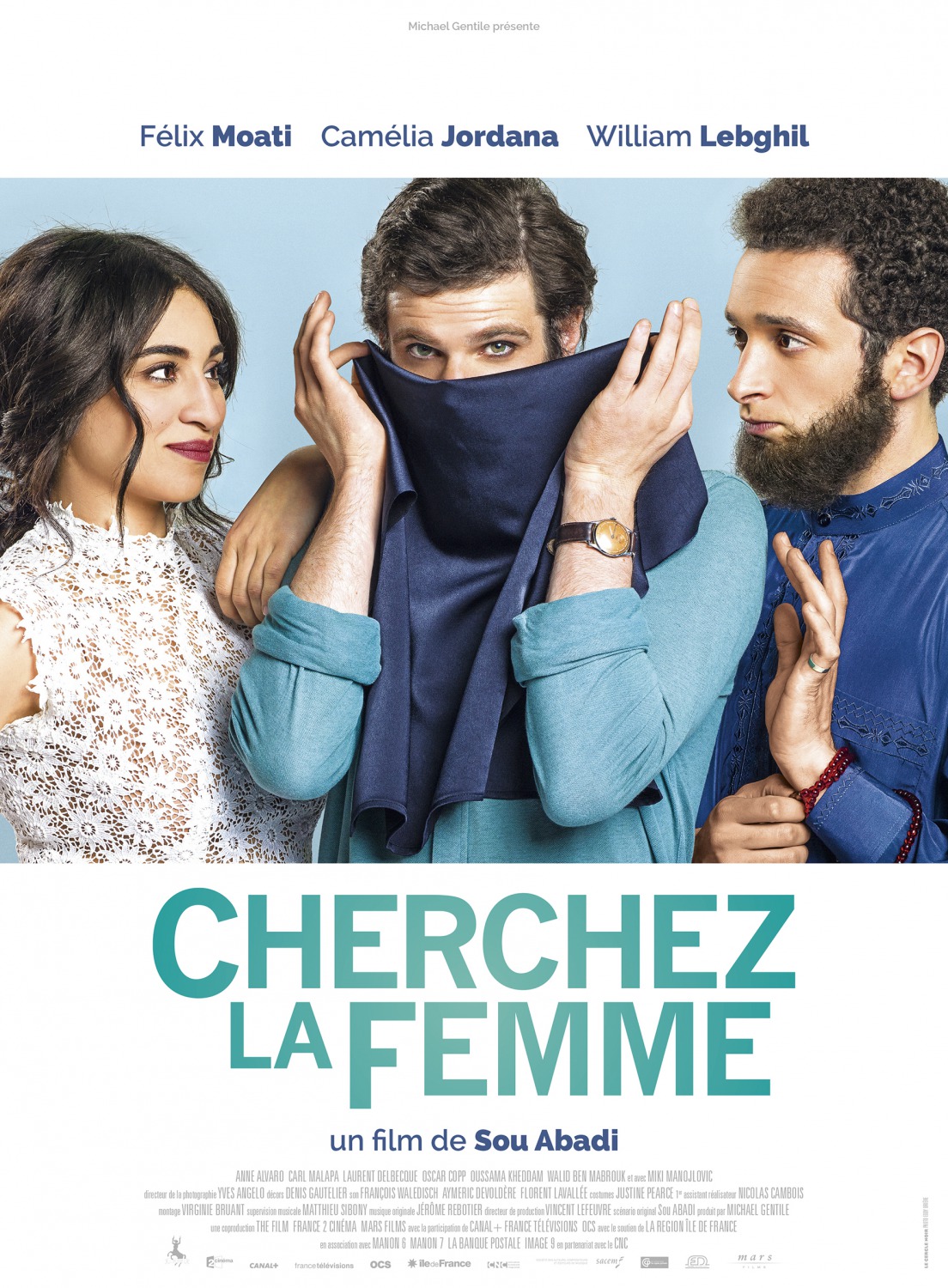 Extra Large Movie Poster Image for Cherchez la femme! 