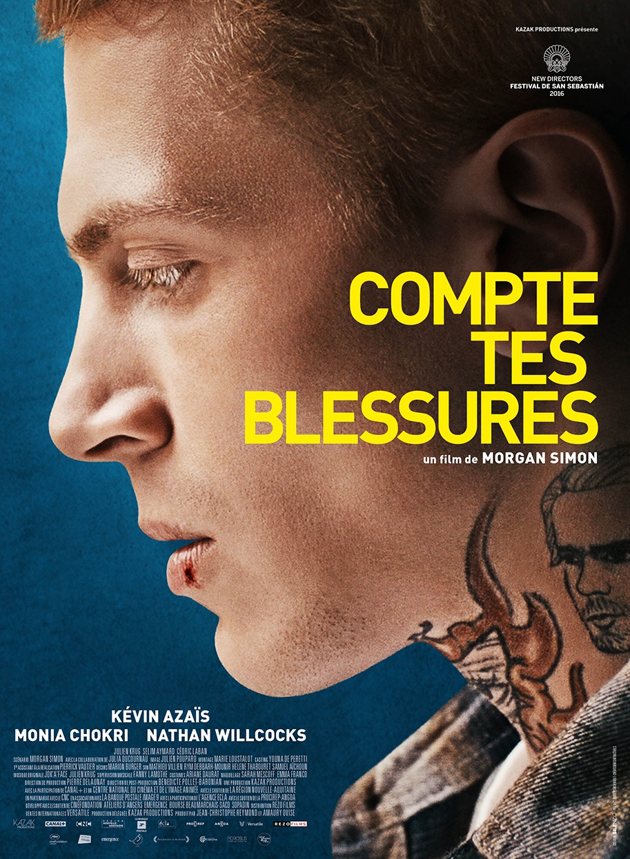 Extra Large Movie Poster Image for Compte tes blessures 