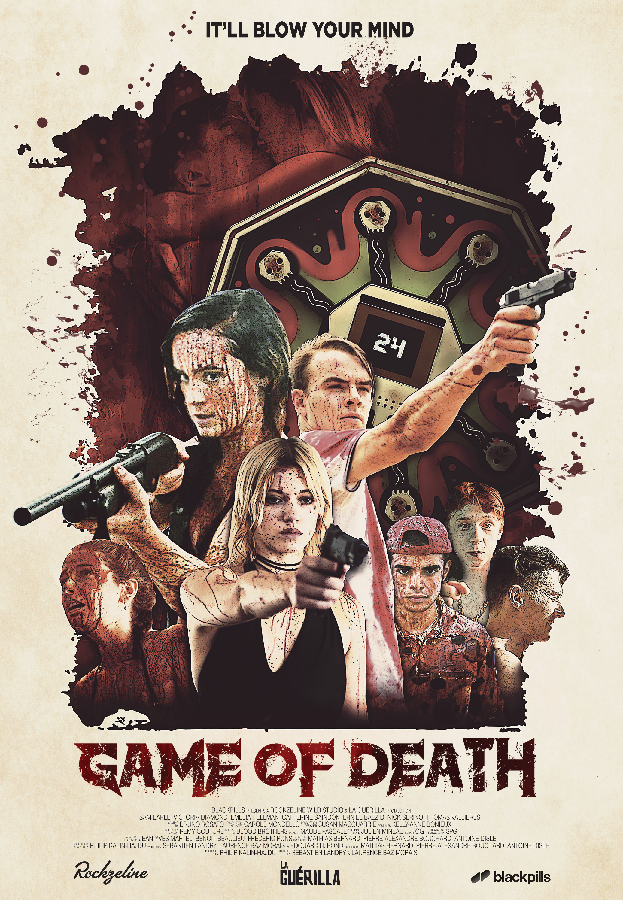 Mega Sized Movie Poster Image for Game of Death (#2 of 2)