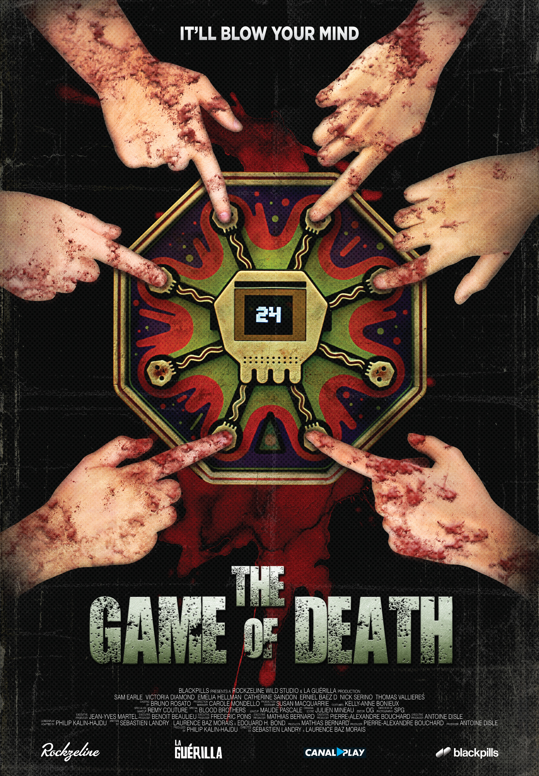 Mega Sized Movie Poster Image for Game of Death (#1 of 2)