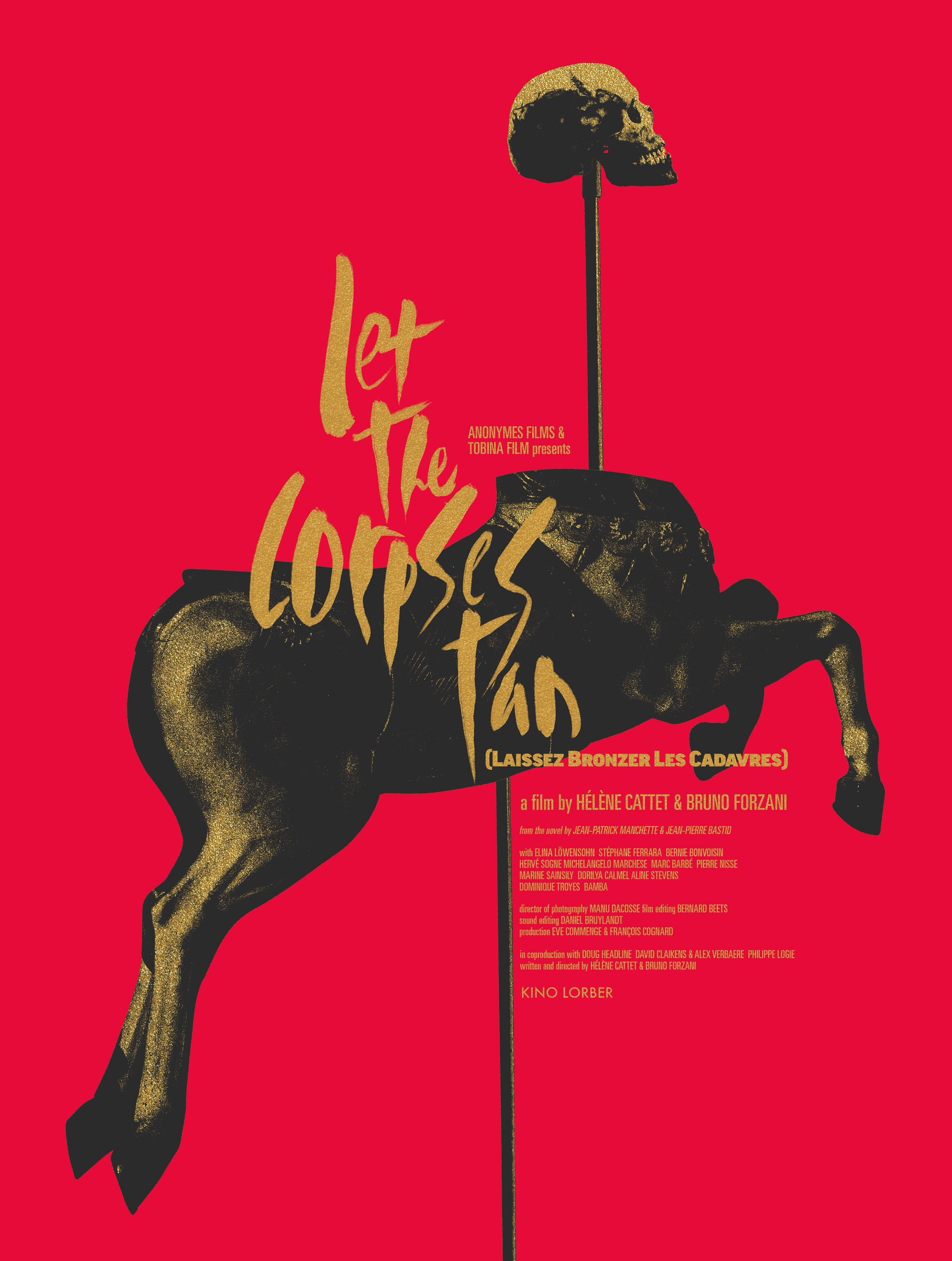 Mega Sized Movie Poster Image for Laissez bronzer les cadavres (#2 of 2)