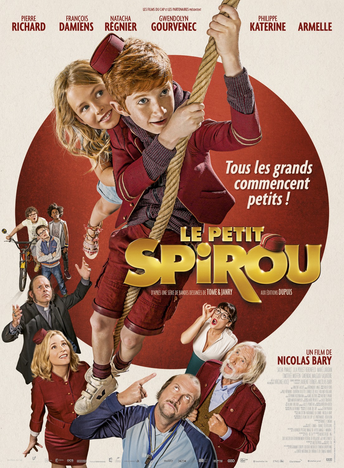 Extra Large Movie Poster Image for Le petit Spirou 