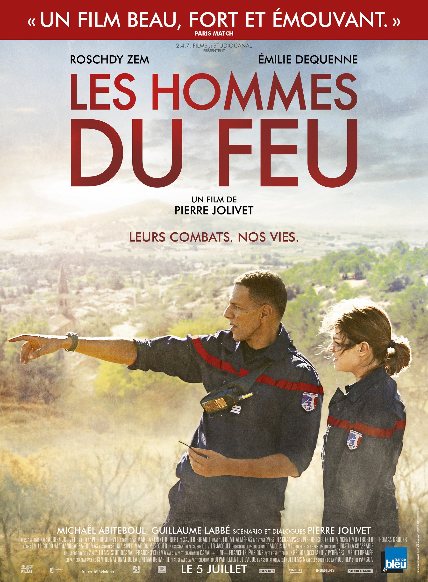 Mega Sized Movie Poster Image for Les hommes du feu 