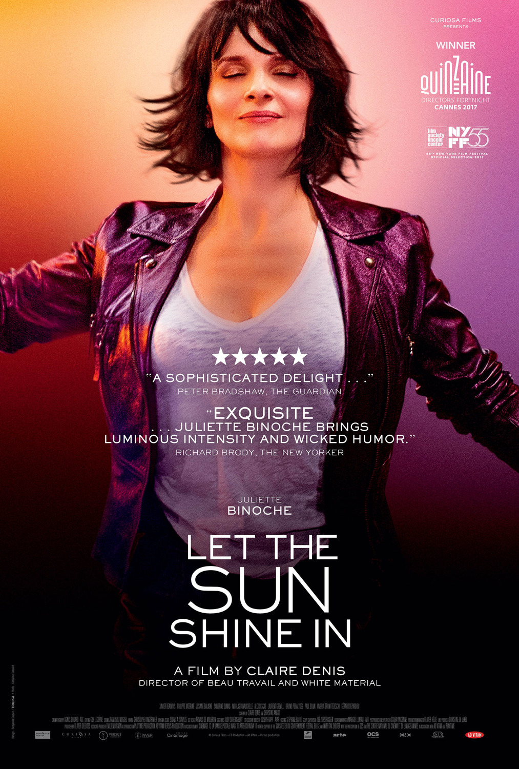 Extra Large Movie Poster Image for Let the Sunshine In (#1 of 2)