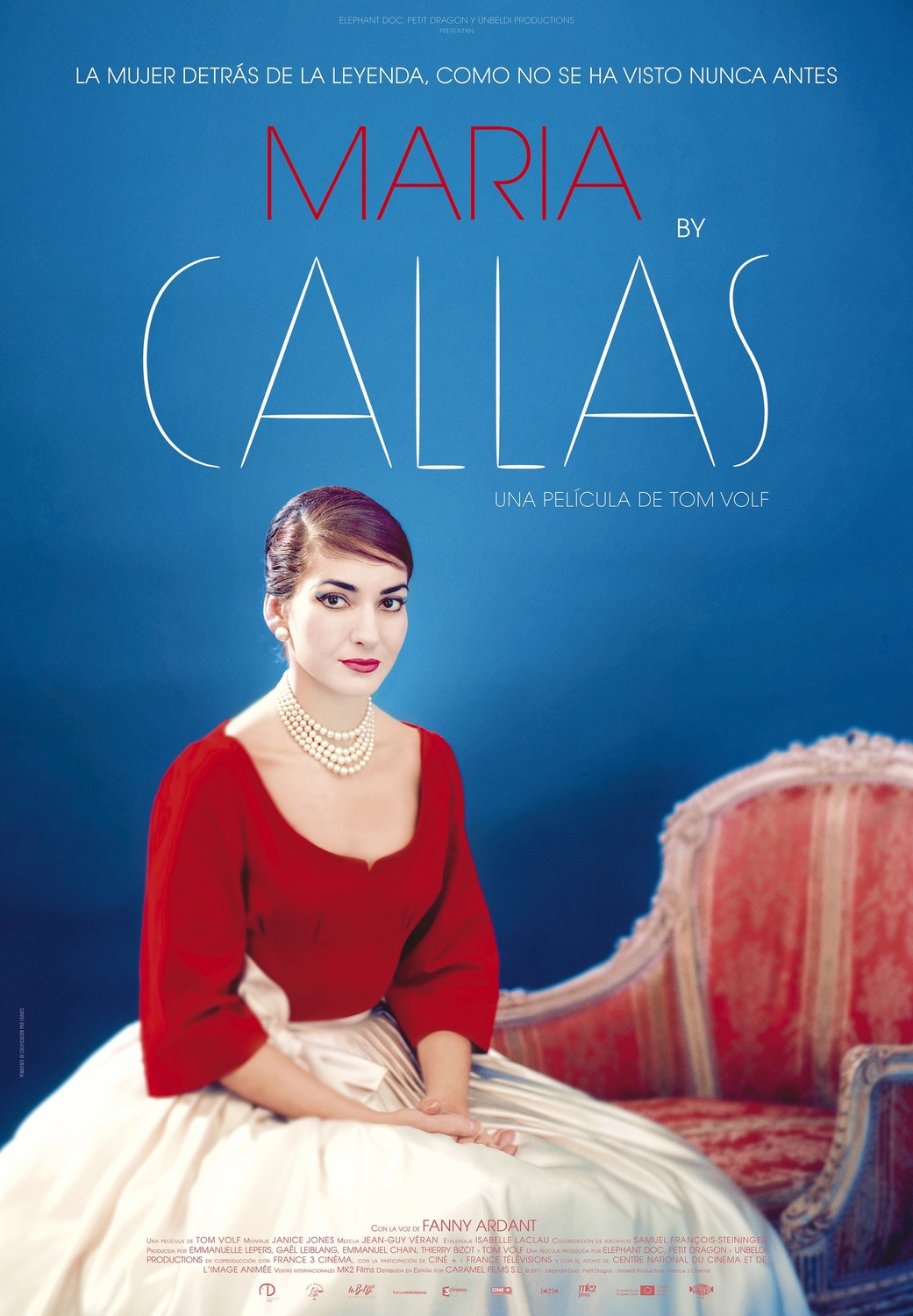 Extra Large Movie Poster Image for Maria by Callas (#1 of 2)