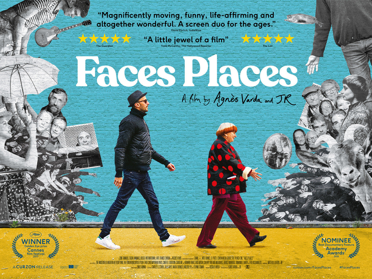 Extra Large Movie Poster Image for Visages, villages (#3 of 3)