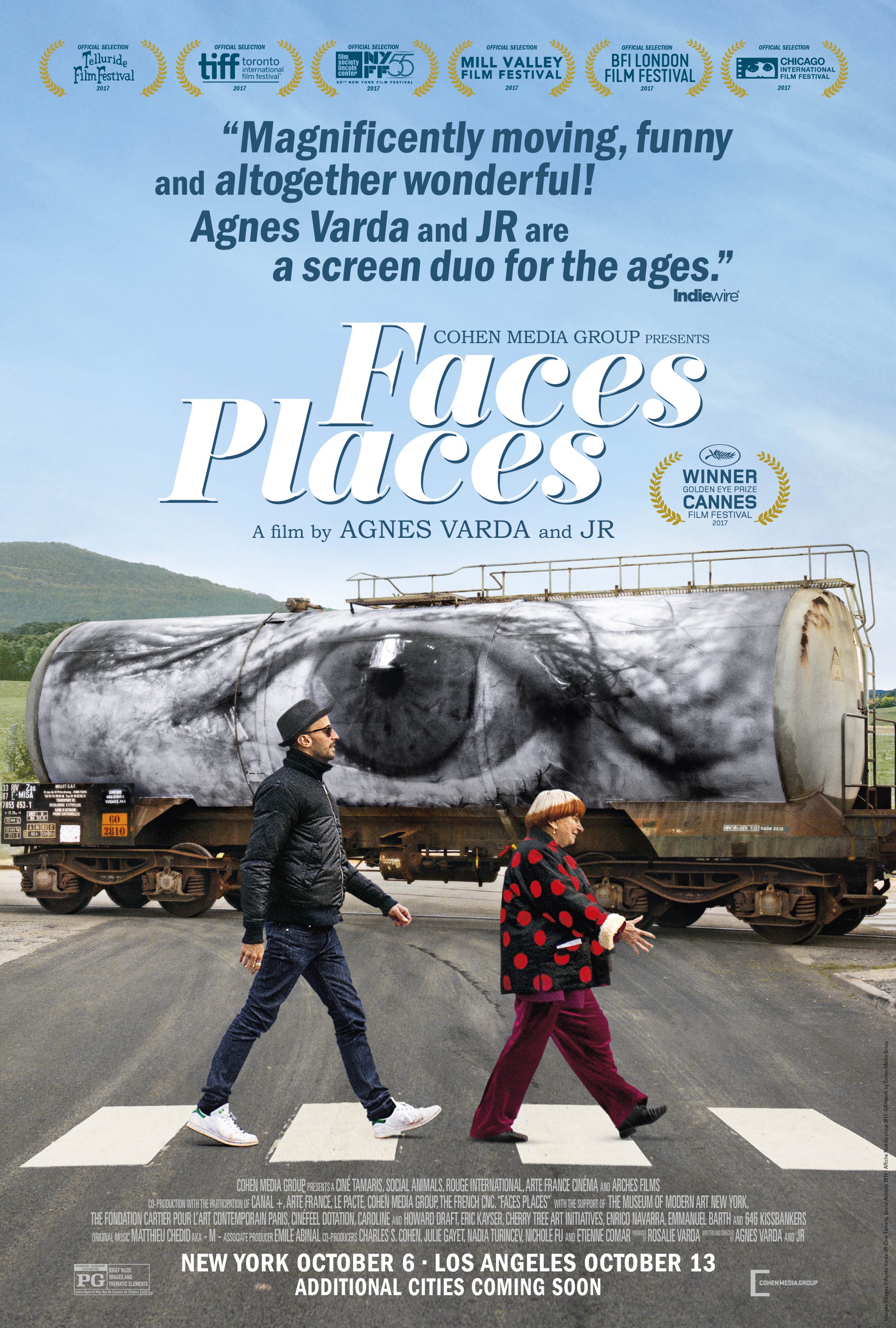 Mega Sized Movie Poster Image for Visages, villages (#1 of 3)