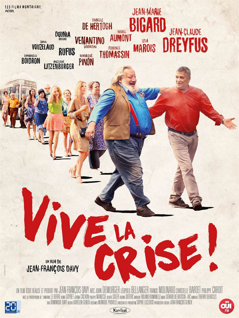 Extra Large Movie Poster Image for Vive la crise 