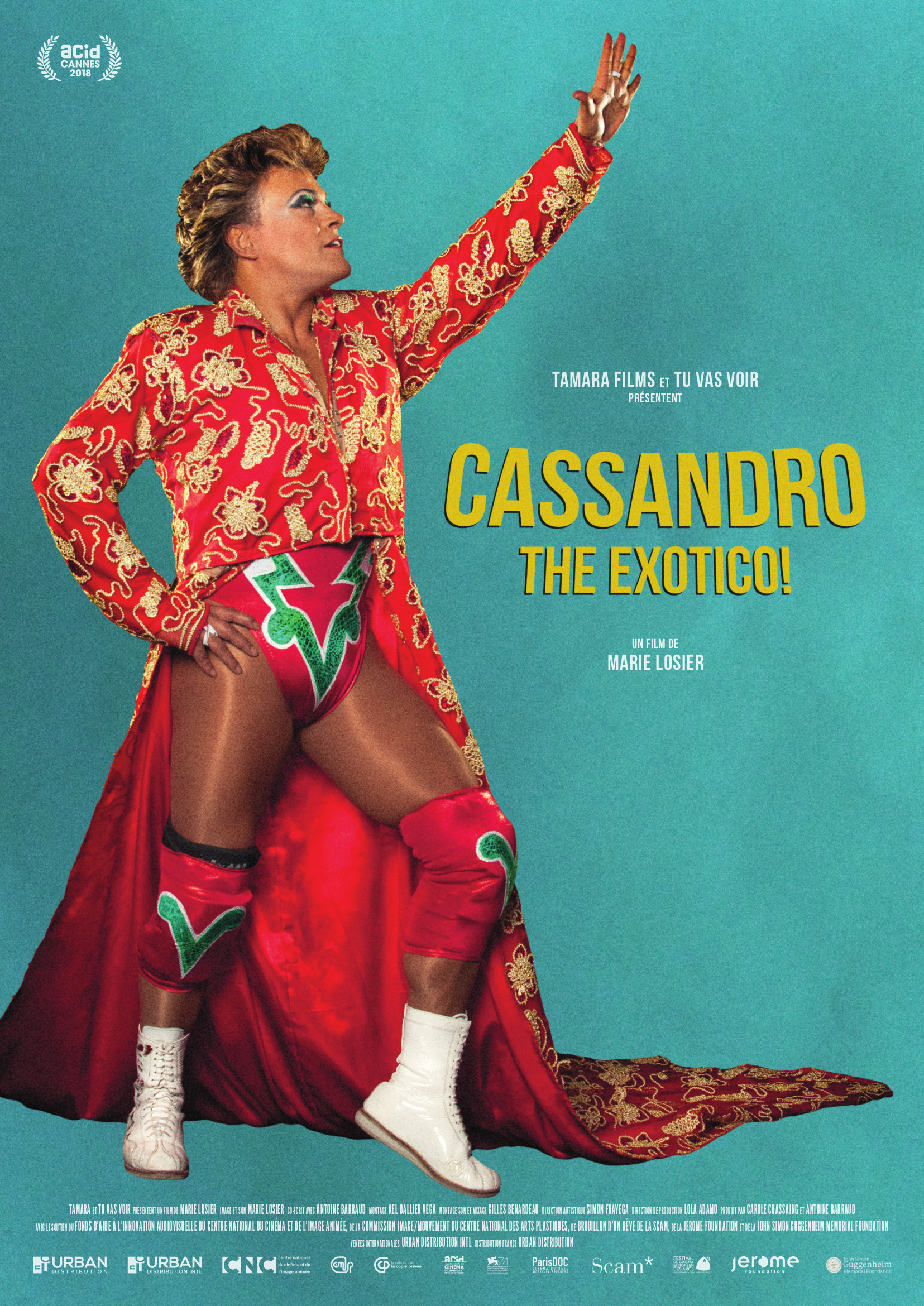 Mega Sized Movie Poster Image for Cassandro, the Exotico! 