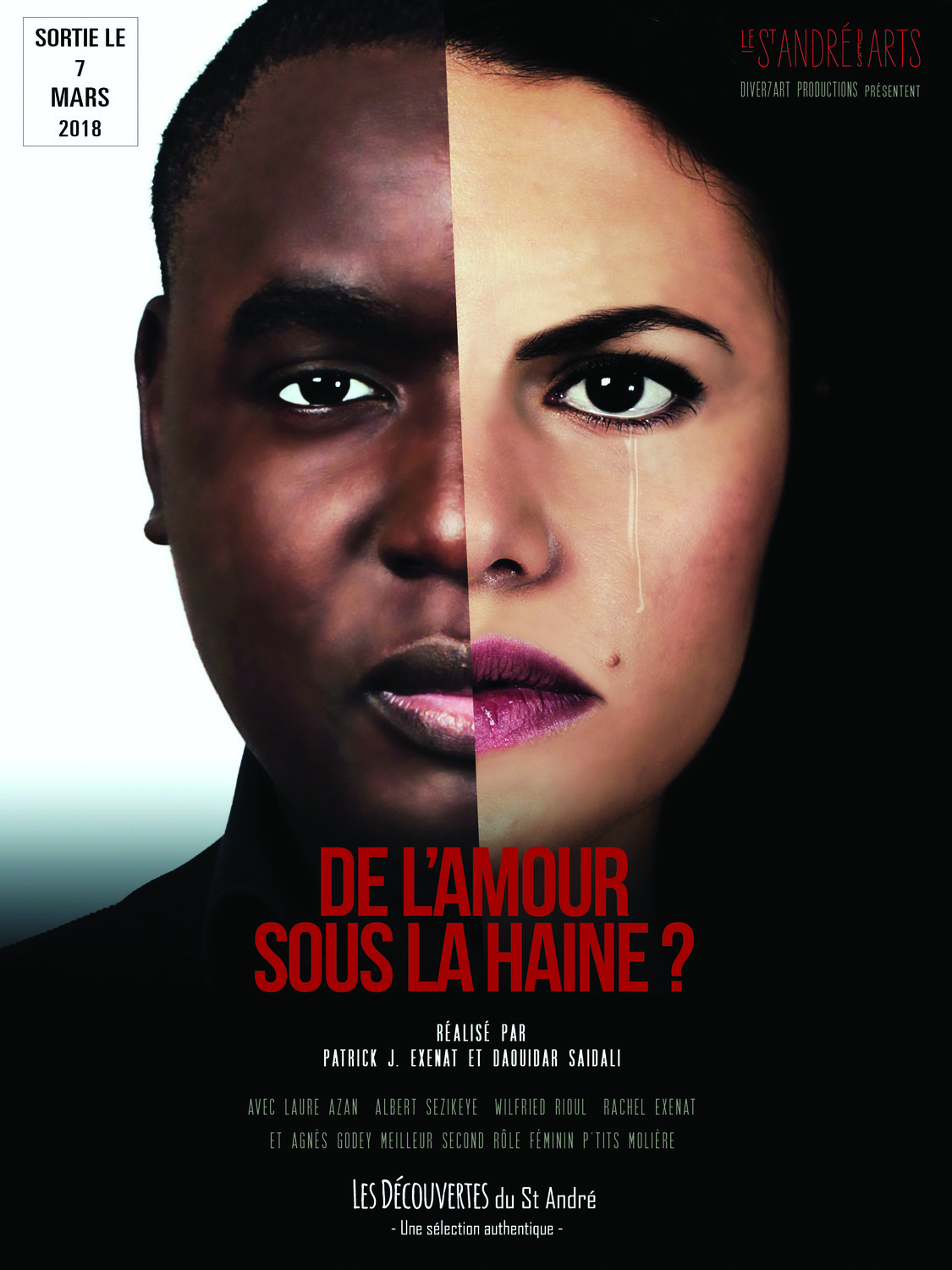 Extra Large Movie Poster Image for De l'amour sous la haine? (#2 of 2)