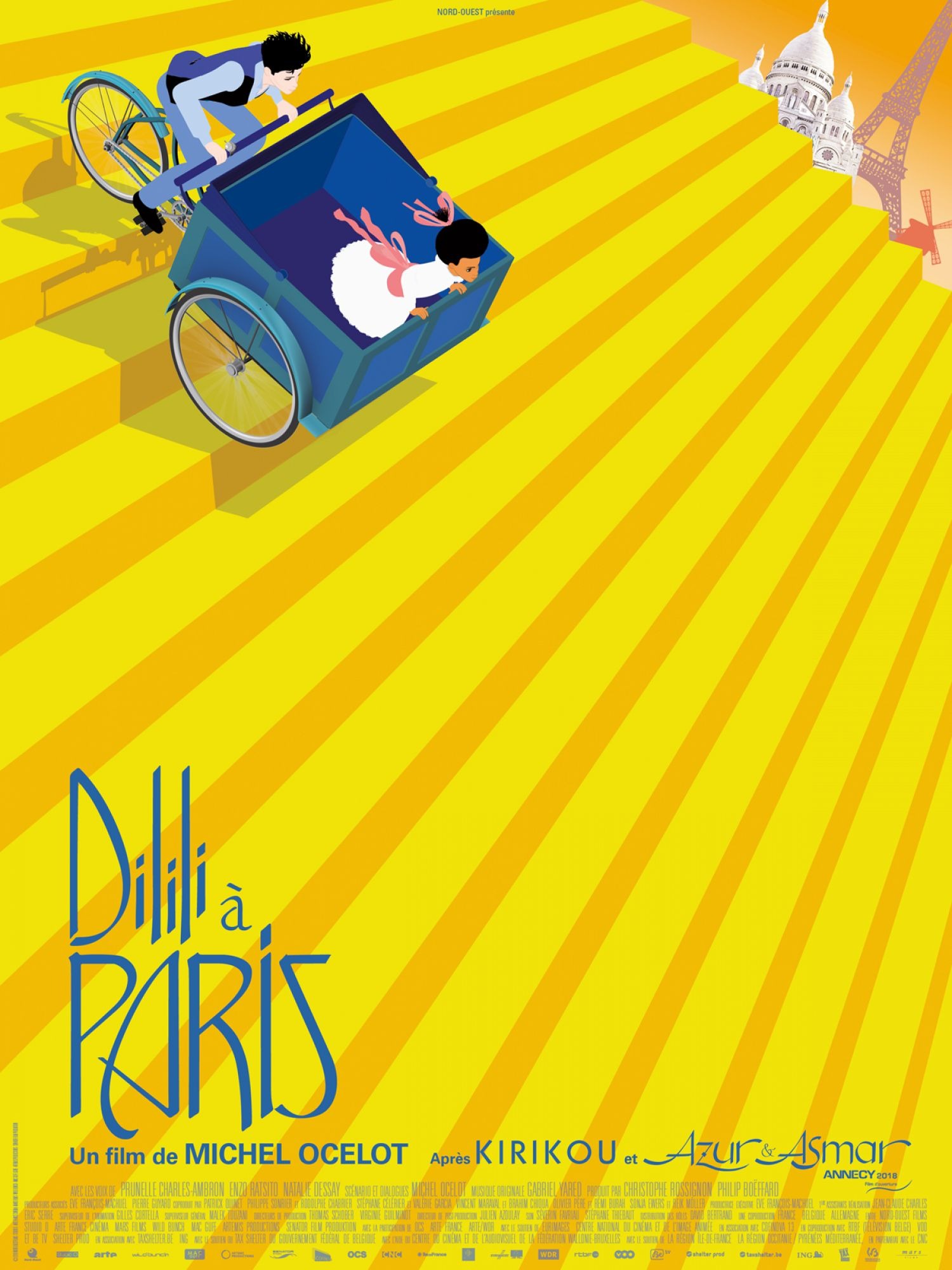 Mega Sized Movie Poster Image for Dilili à Paris (#2 of 5)