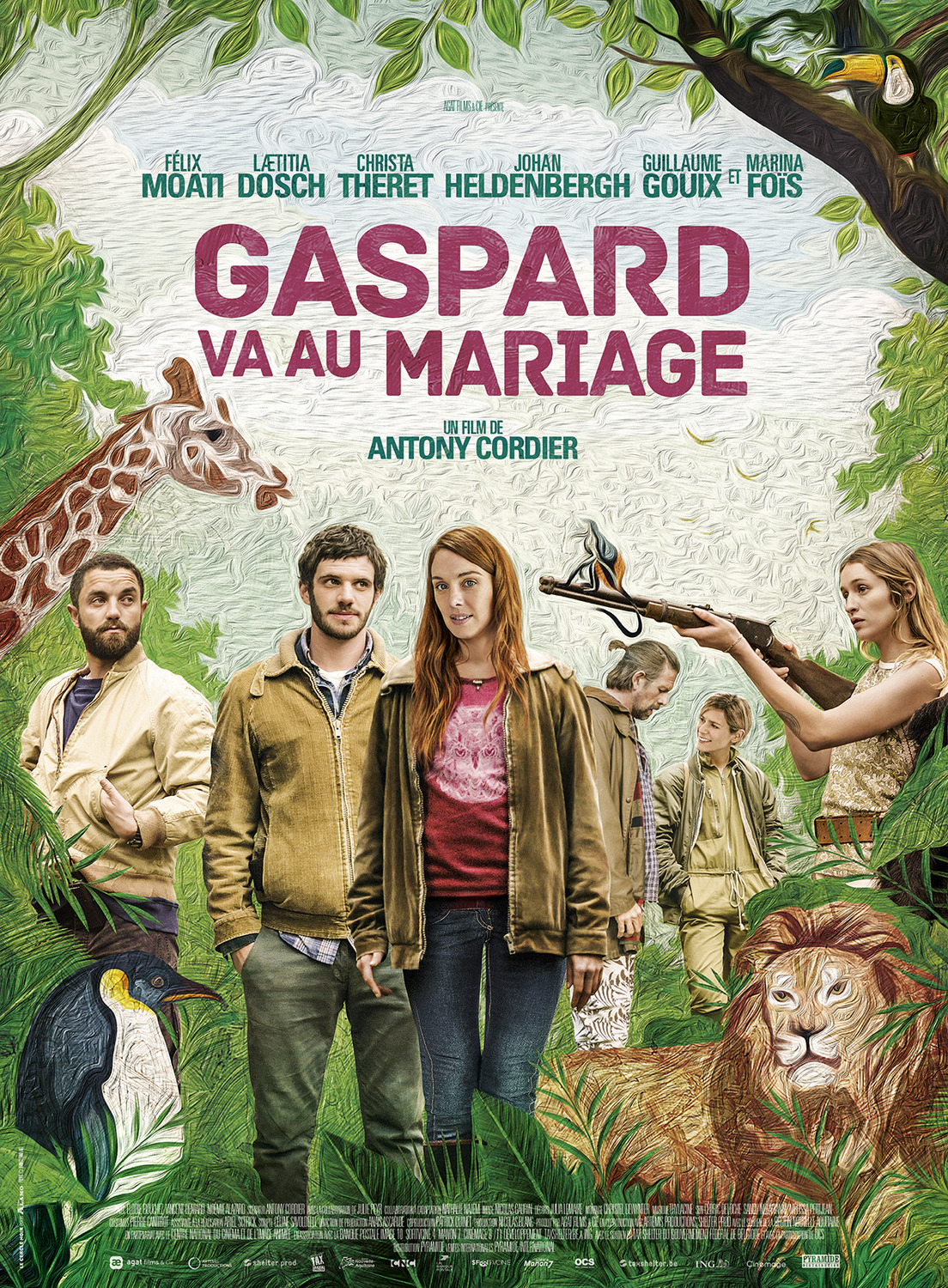 Extra Large Movie Poster Image for Gaspard va au mariage 