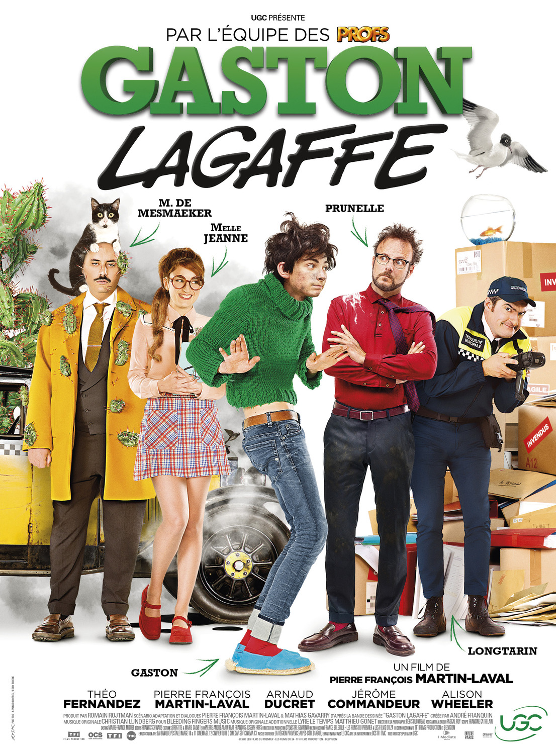 Extra Large Movie Poster Image for Gaston Lagaffe (#1 of 3)