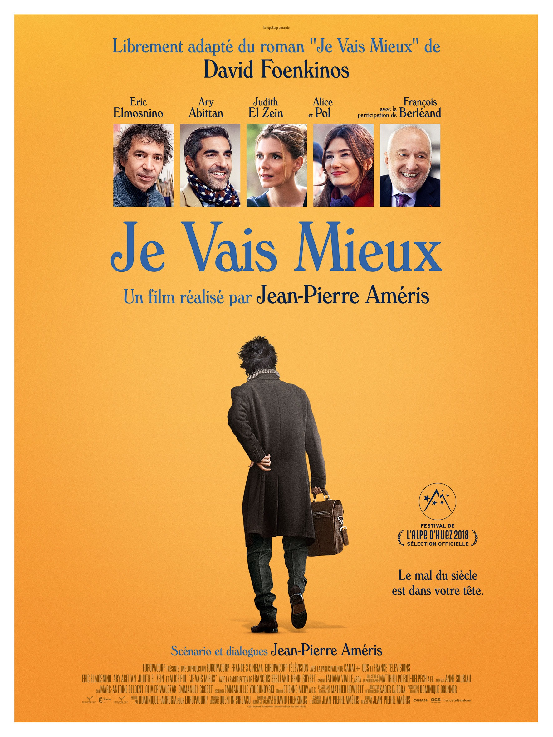 Mega Sized Movie Poster Image for Je vais mieux 