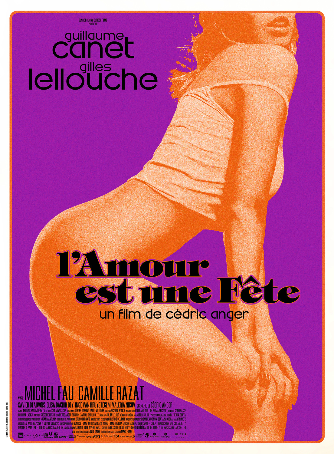 Extra Large Movie Poster Image for L'amour est une fête 