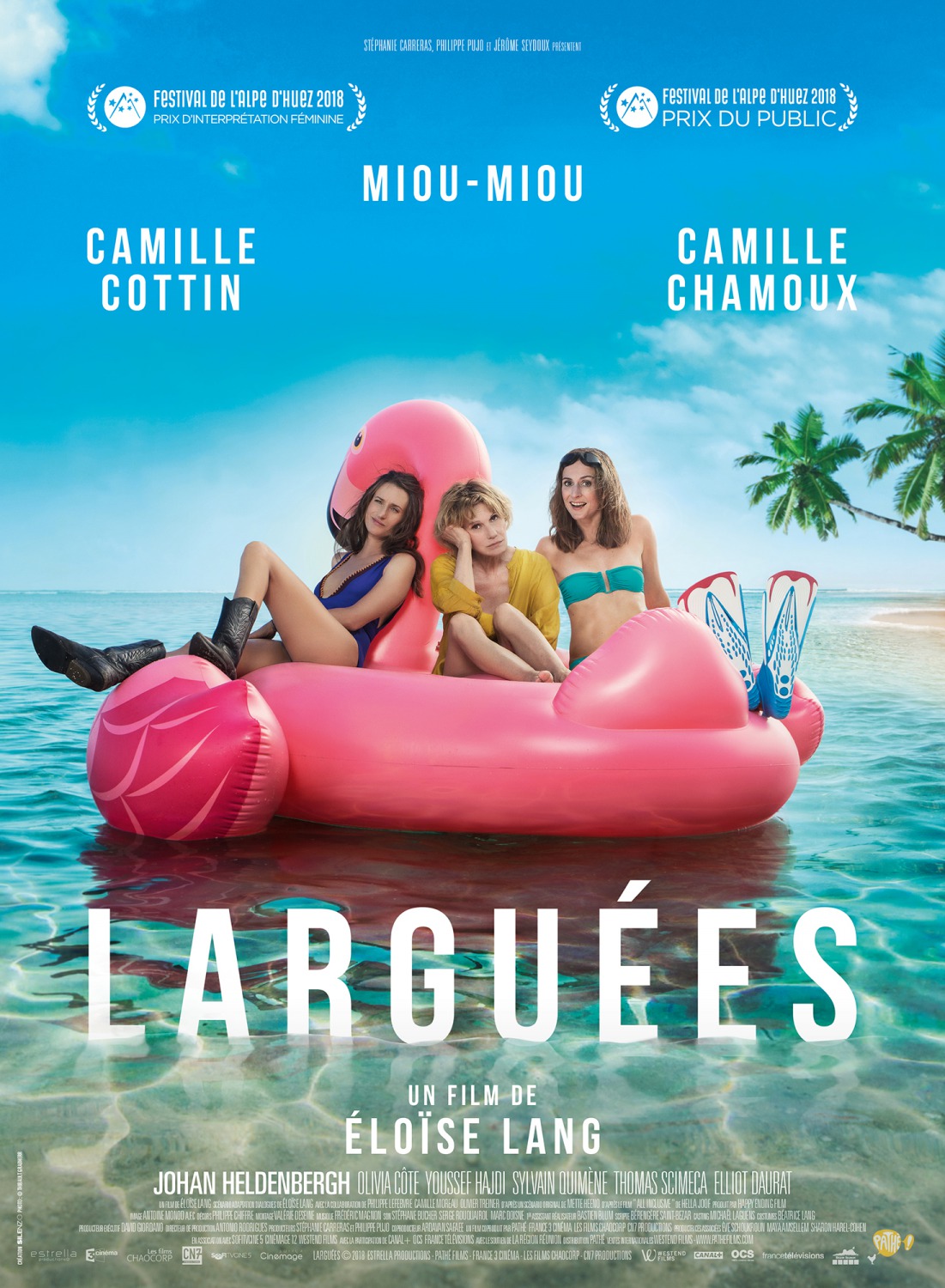 Extra Large Movie Poster Image for Larguées 