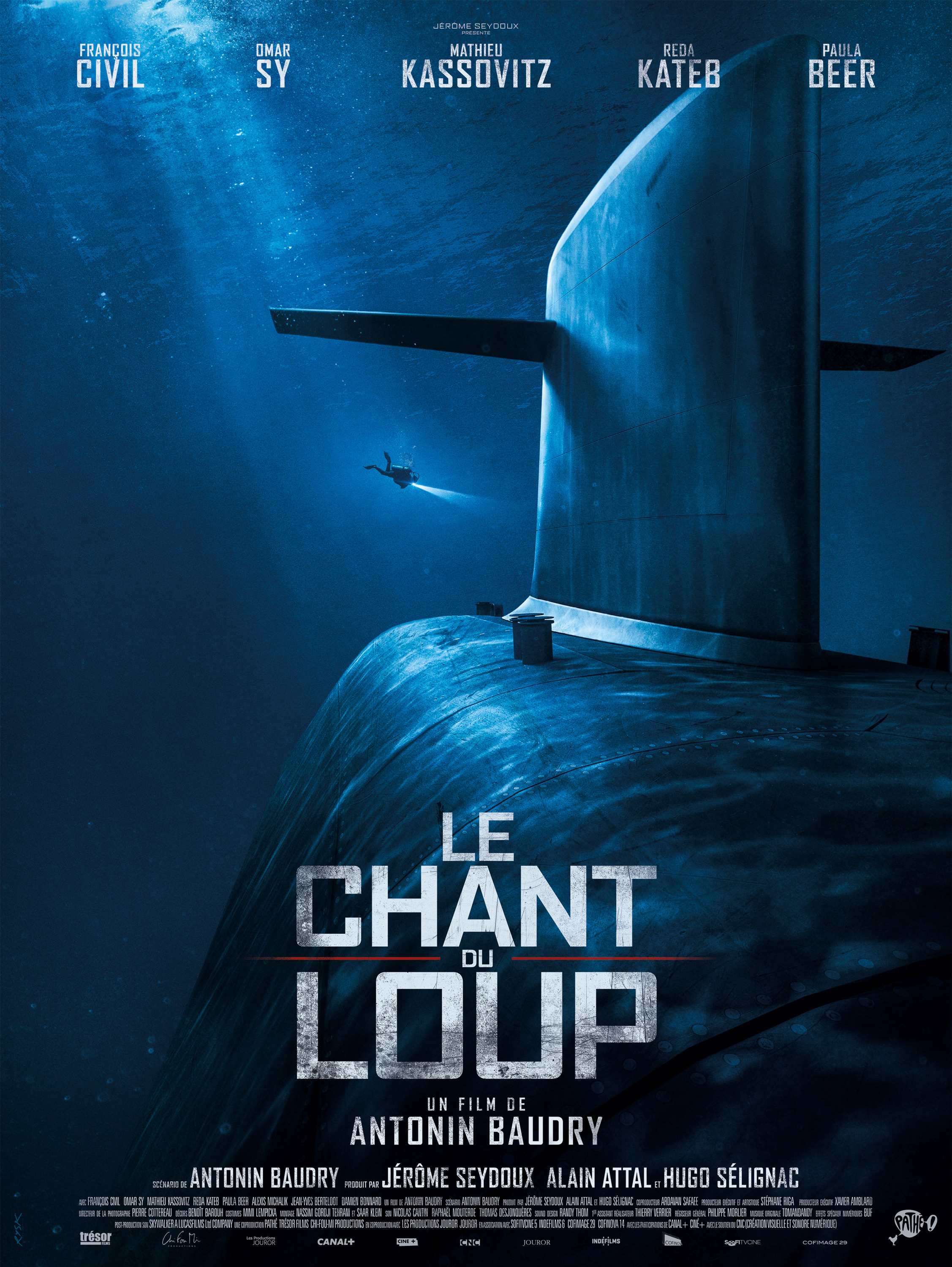 Mega Sized Movie Poster Image for Le chant du loup (#1 of 2)