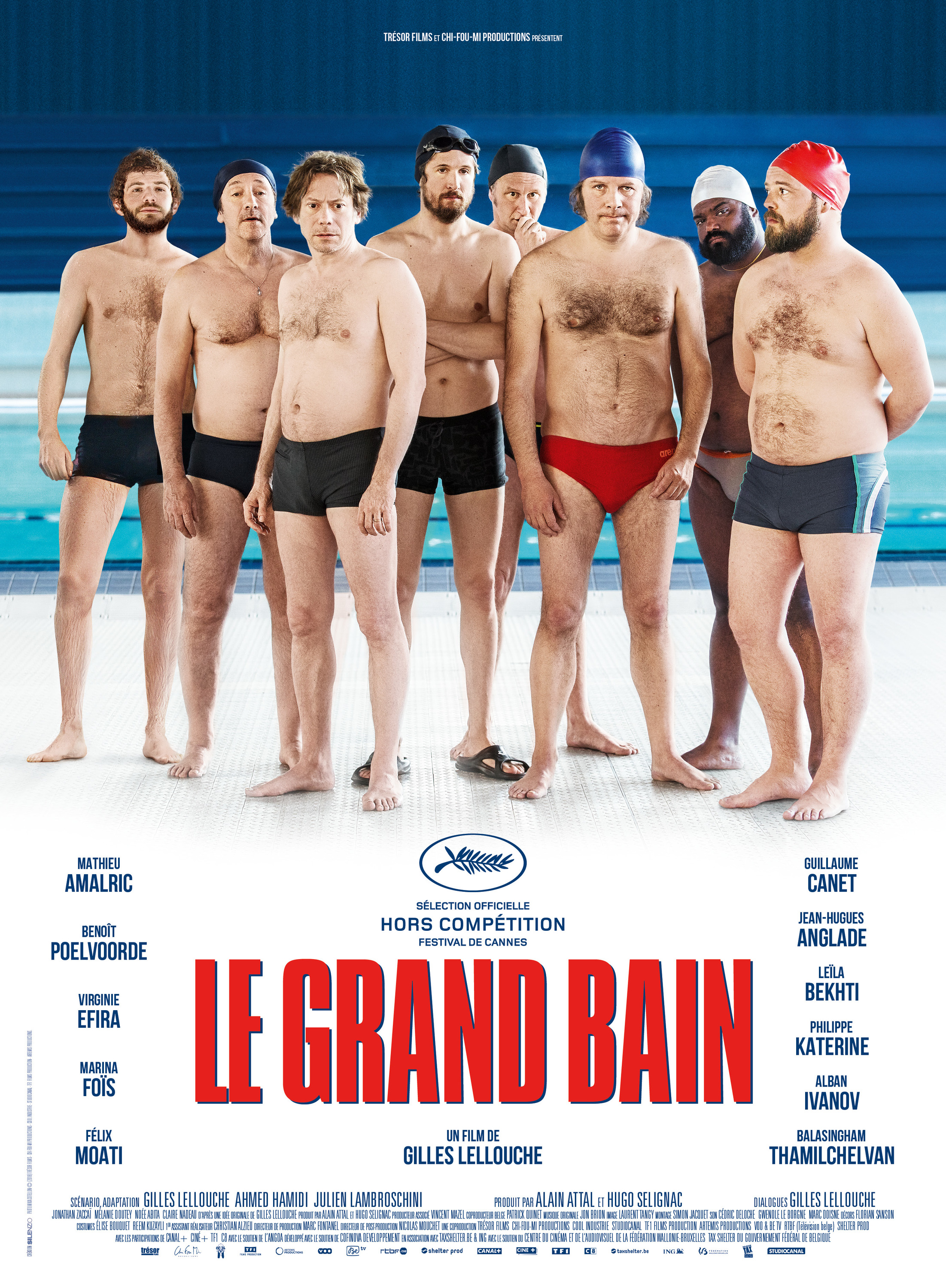 Mega Sized Movie Poster Image for Le grand bain (#2 of 4)