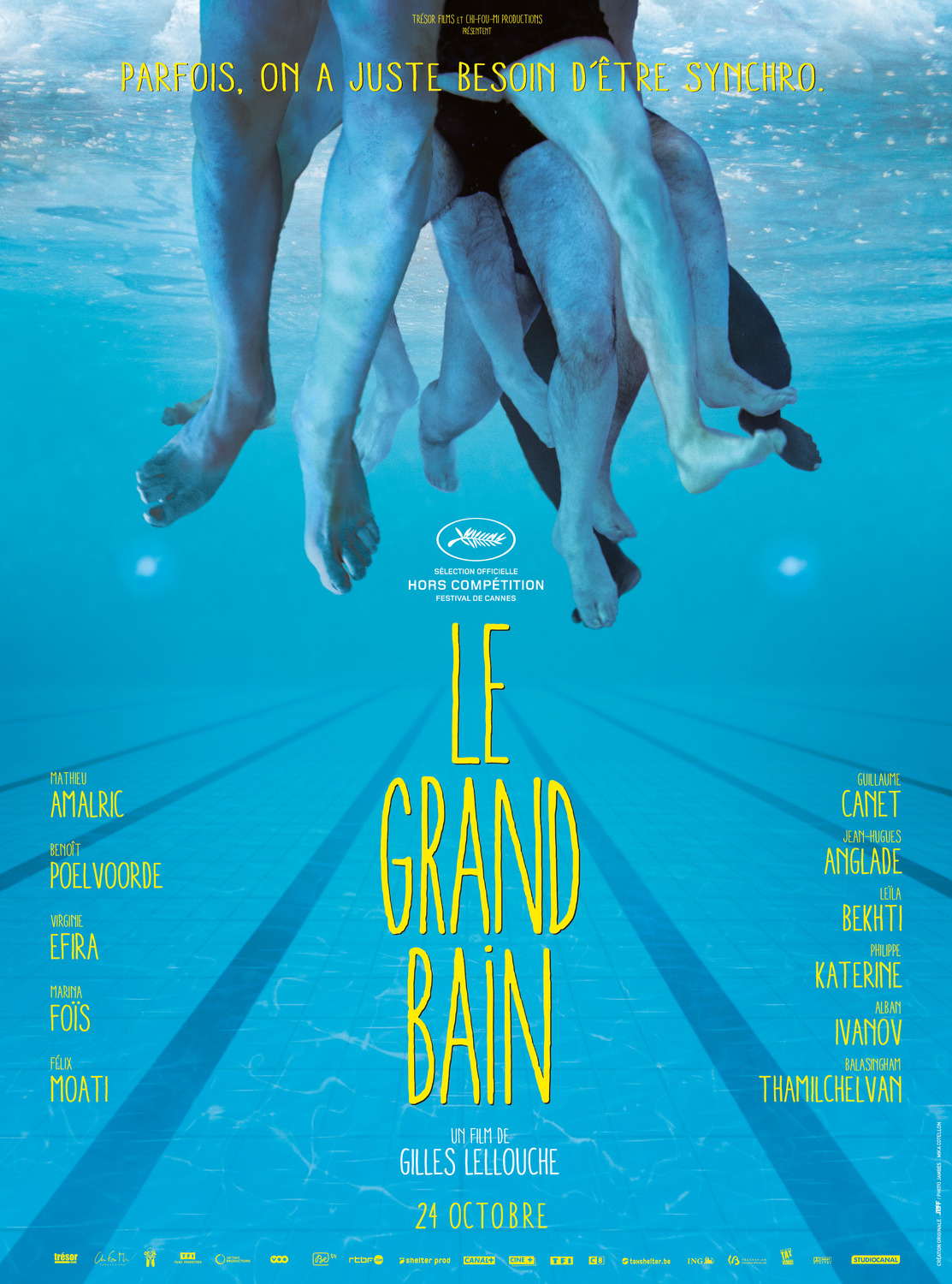 Extra Large Movie Poster Image for Le grand bain (#1 of 4)