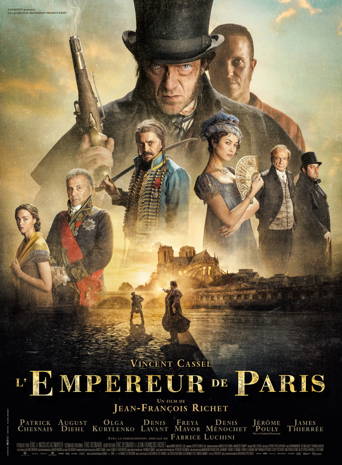 Extra Large Movie Poster Image for L'Empereur de Paris (#2 of 10)