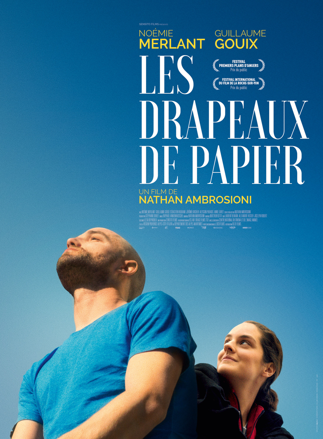 Extra Large Movie Poster Image for Les drapeaux de papier 