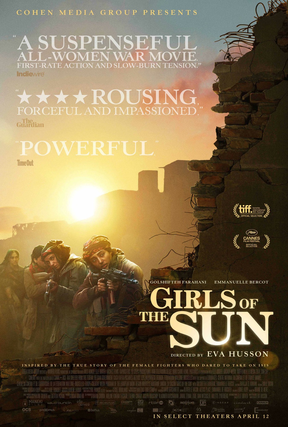 Extra Large Movie Poster Image for Les filles du soleil (#2 of 4)