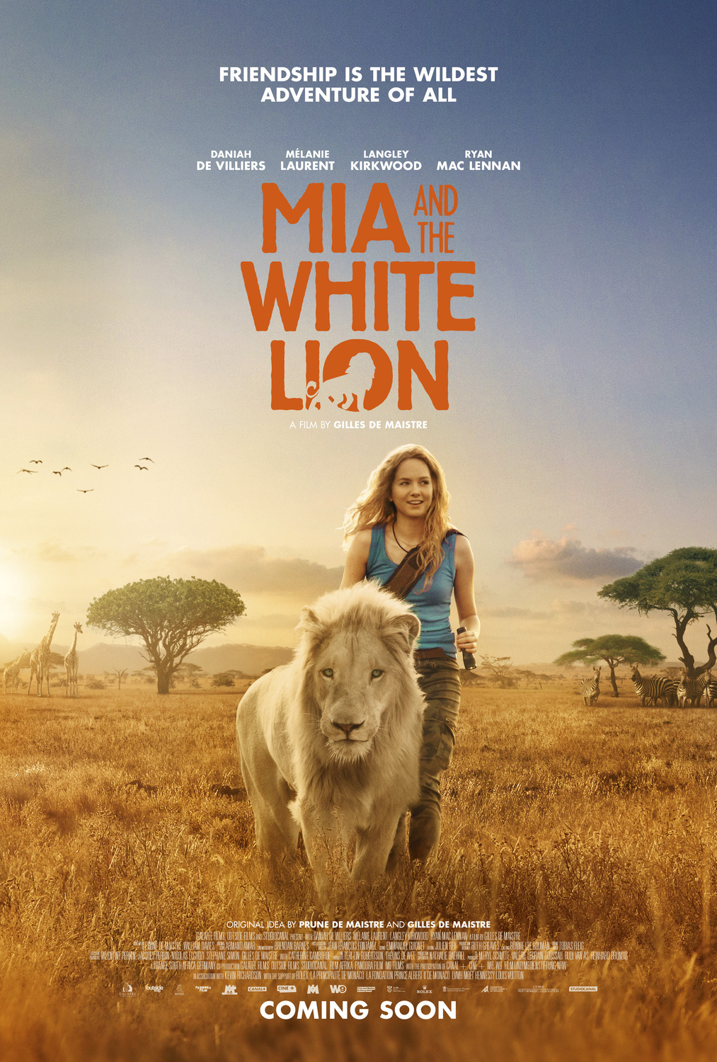 Extra Large Movie Poster Image for Mia et le lion blanc (#3 of 6)