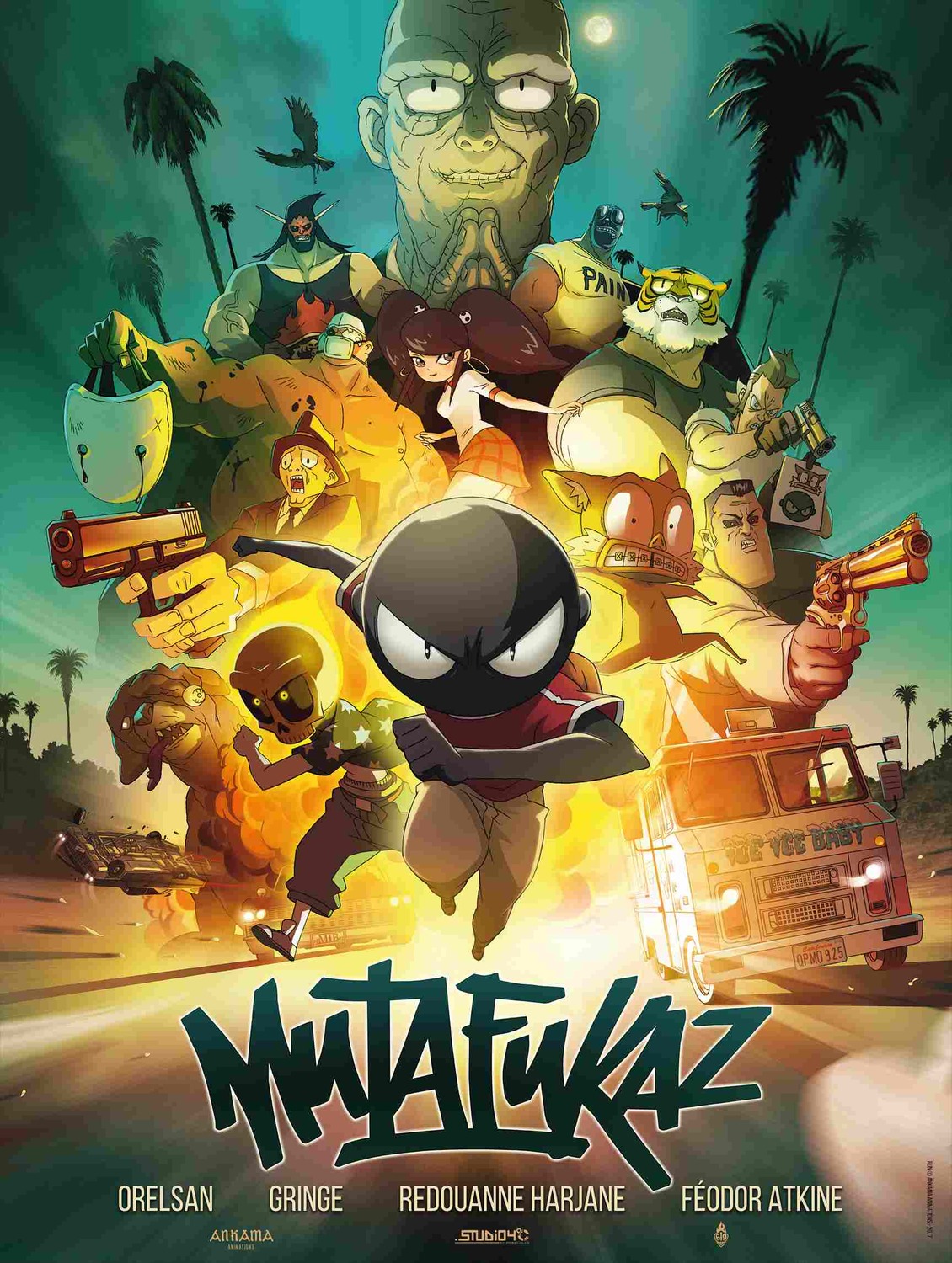 Extra Large Movie Poster Image for Mutafukaz 