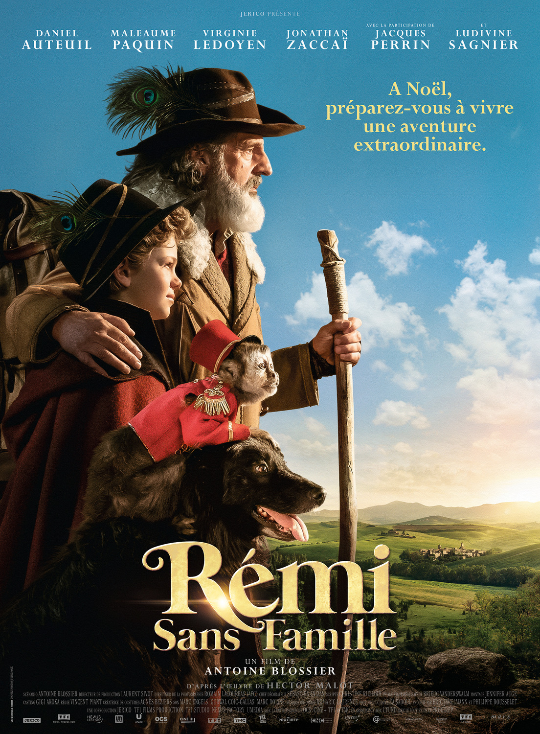 Extra Large Movie Poster Image for Rémi sans famille (#1 of 2)