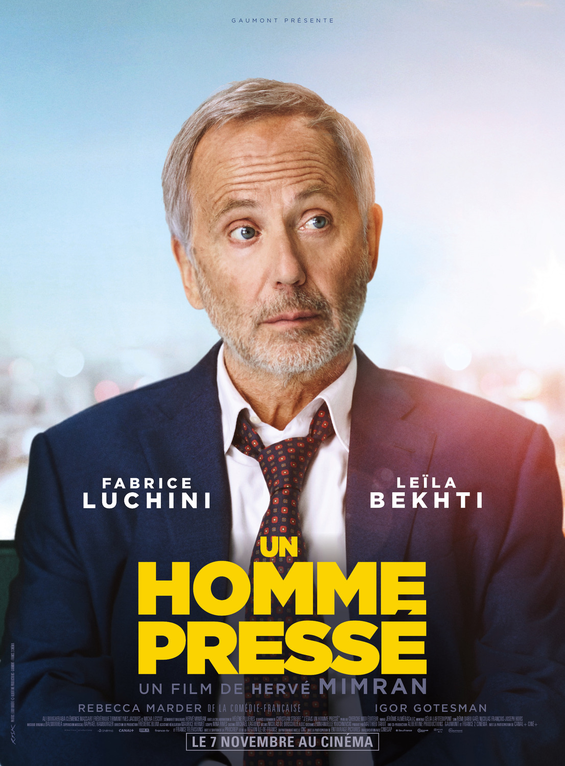 Extra Large Movie Poster Image for Un homme pressé 
