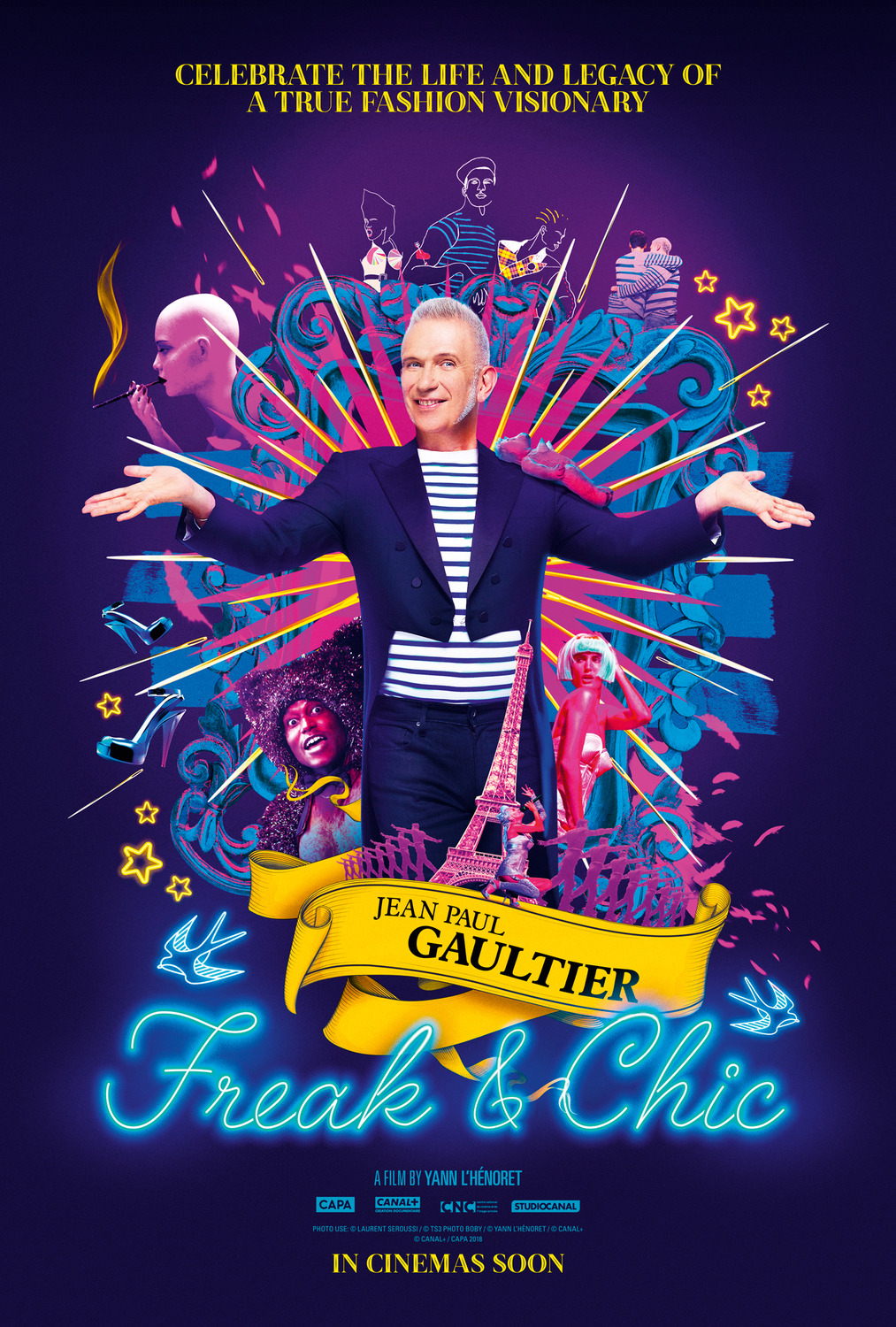 Extra Large Movie Poster Image for Jean-Paul Gaultier: Freak And Chic 