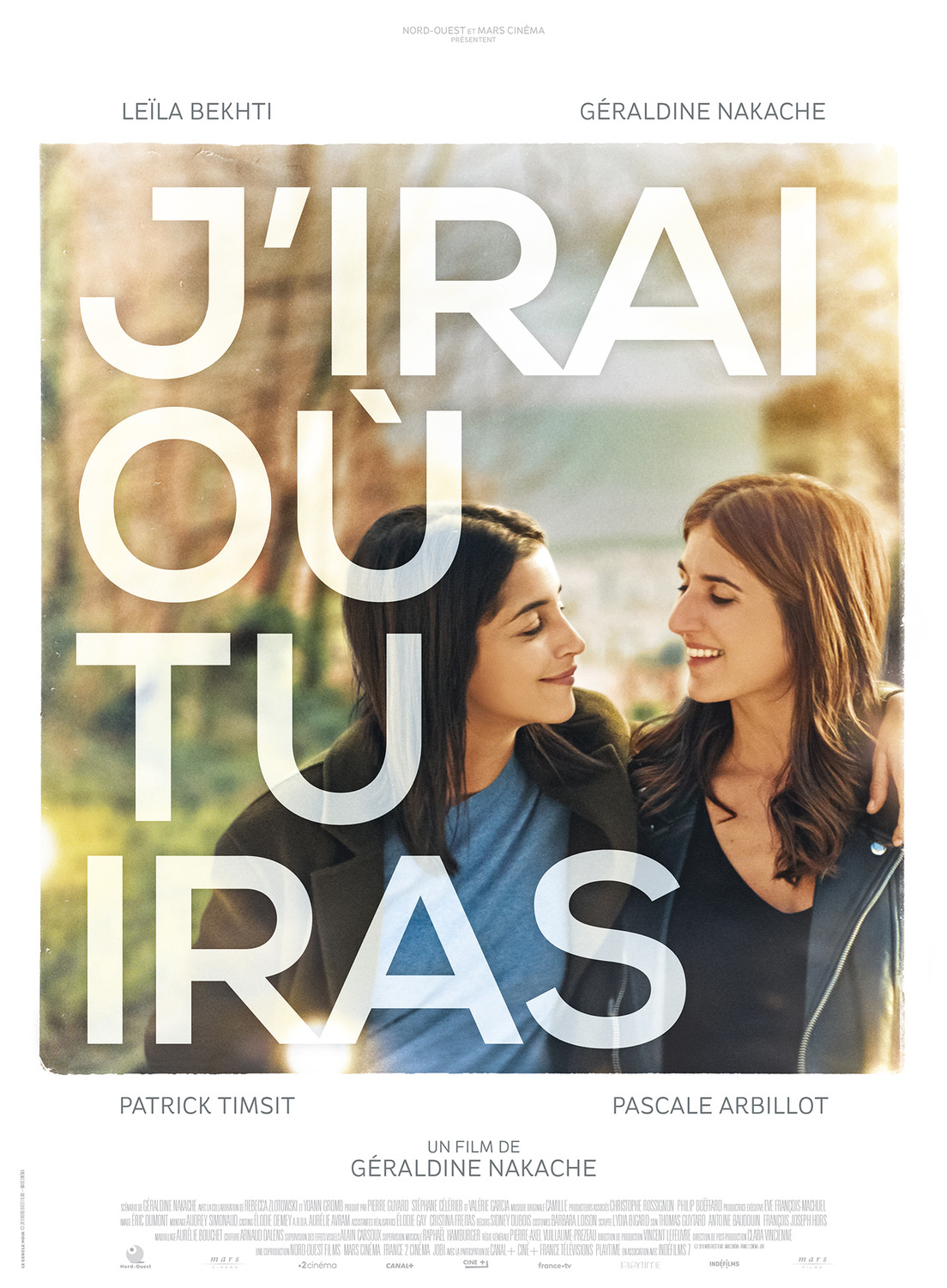 Extra Large Movie Poster Image for J'irai où tu iras 