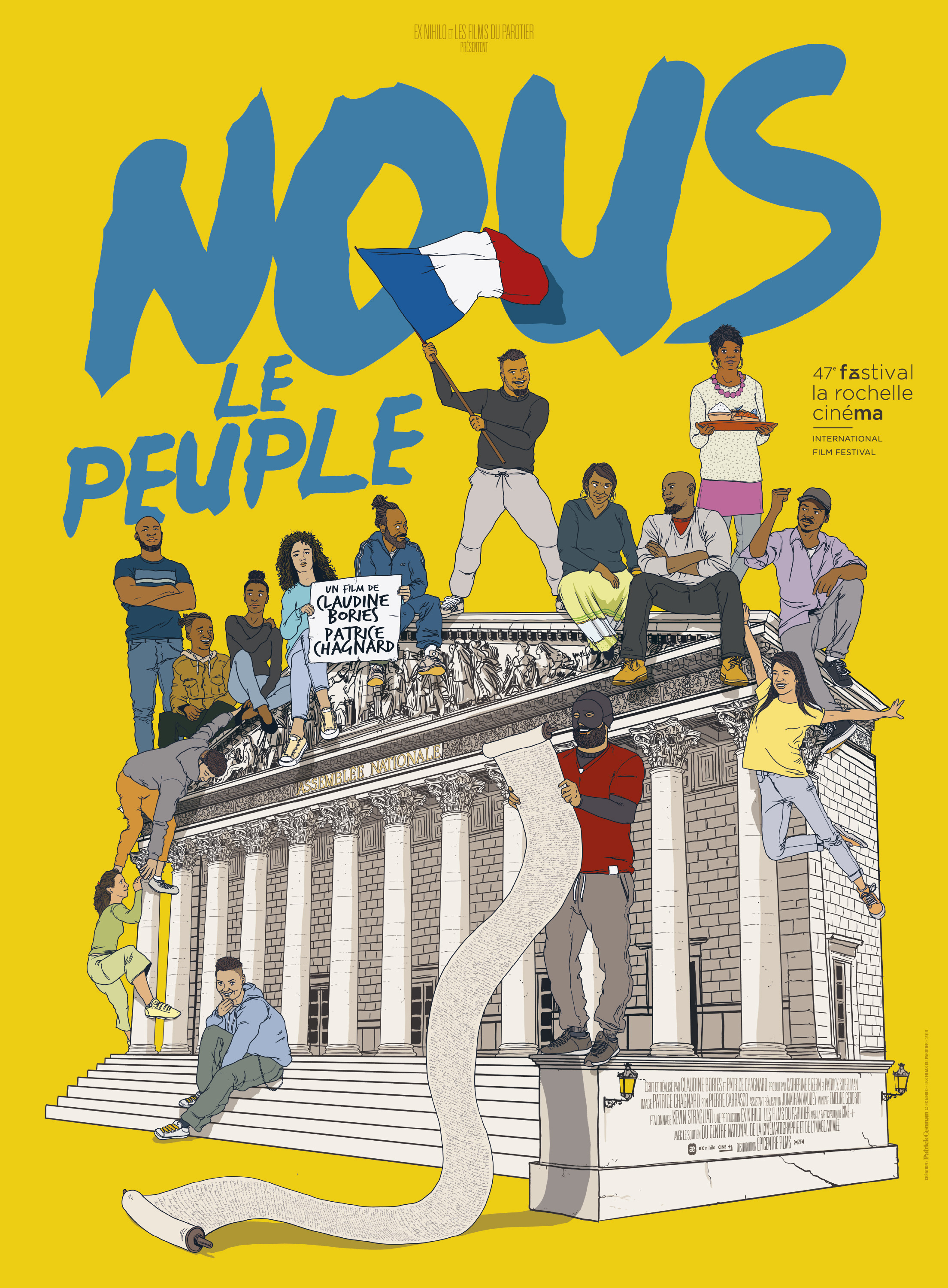 Mega Sized Movie Poster Image for Nous, le peuple 