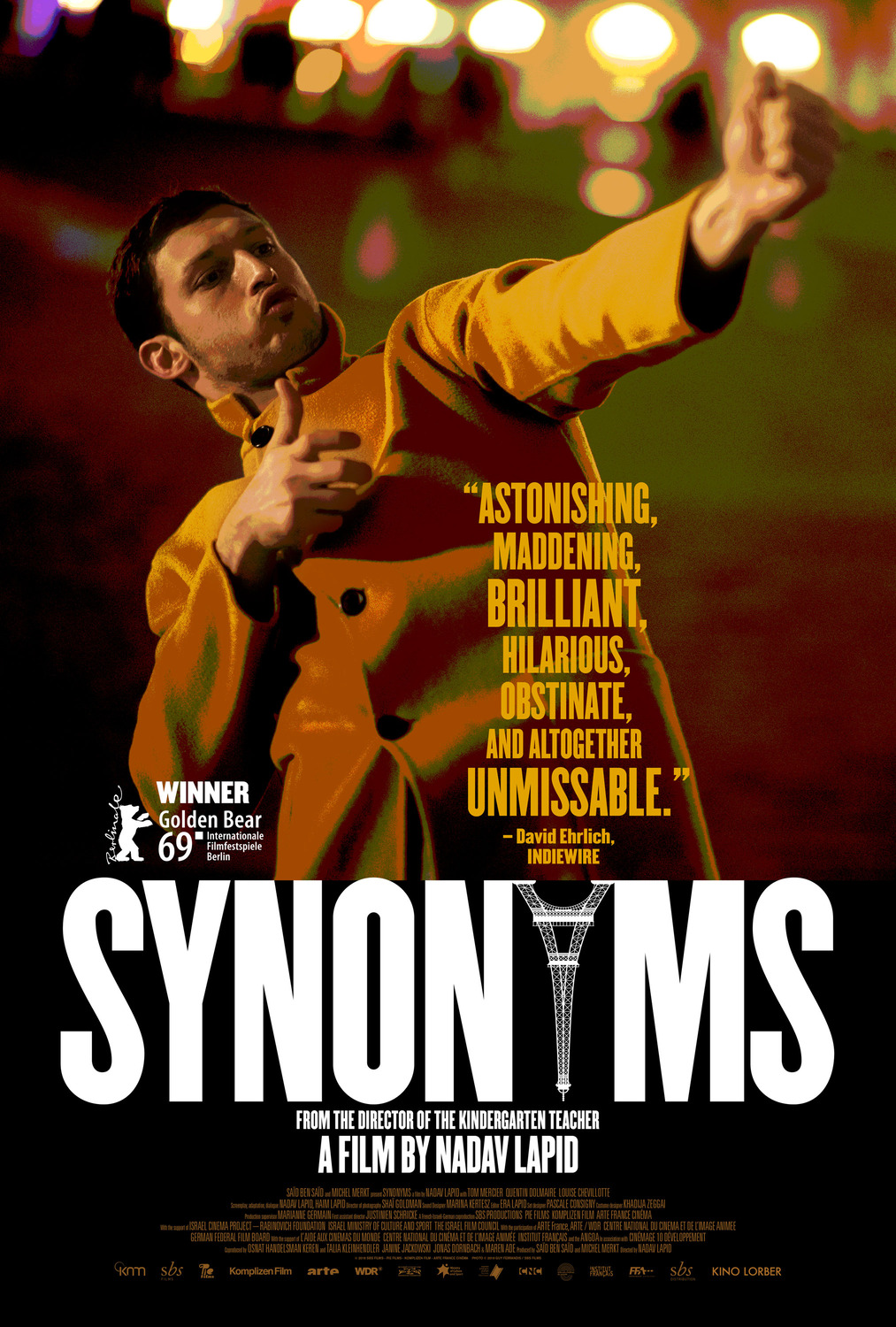Extra Large Movie Poster Image for Synonymes (#1 of 2)